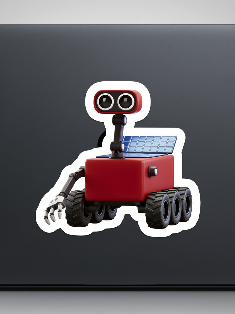Official Rover Sticker: The Little Red Explorer Edition product image (3)