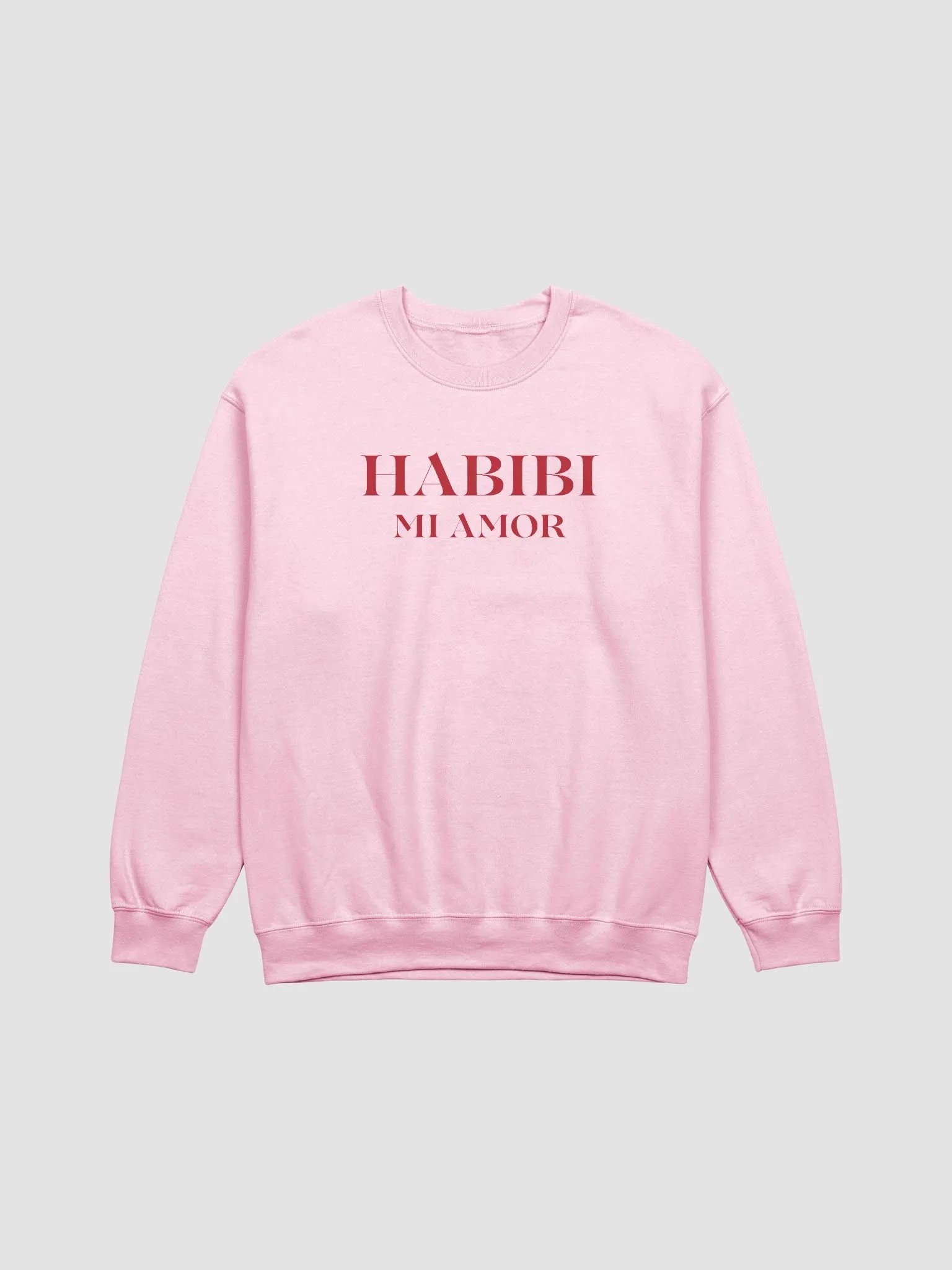 Habibi Mi Amor Sweatshirt Red product image (1)