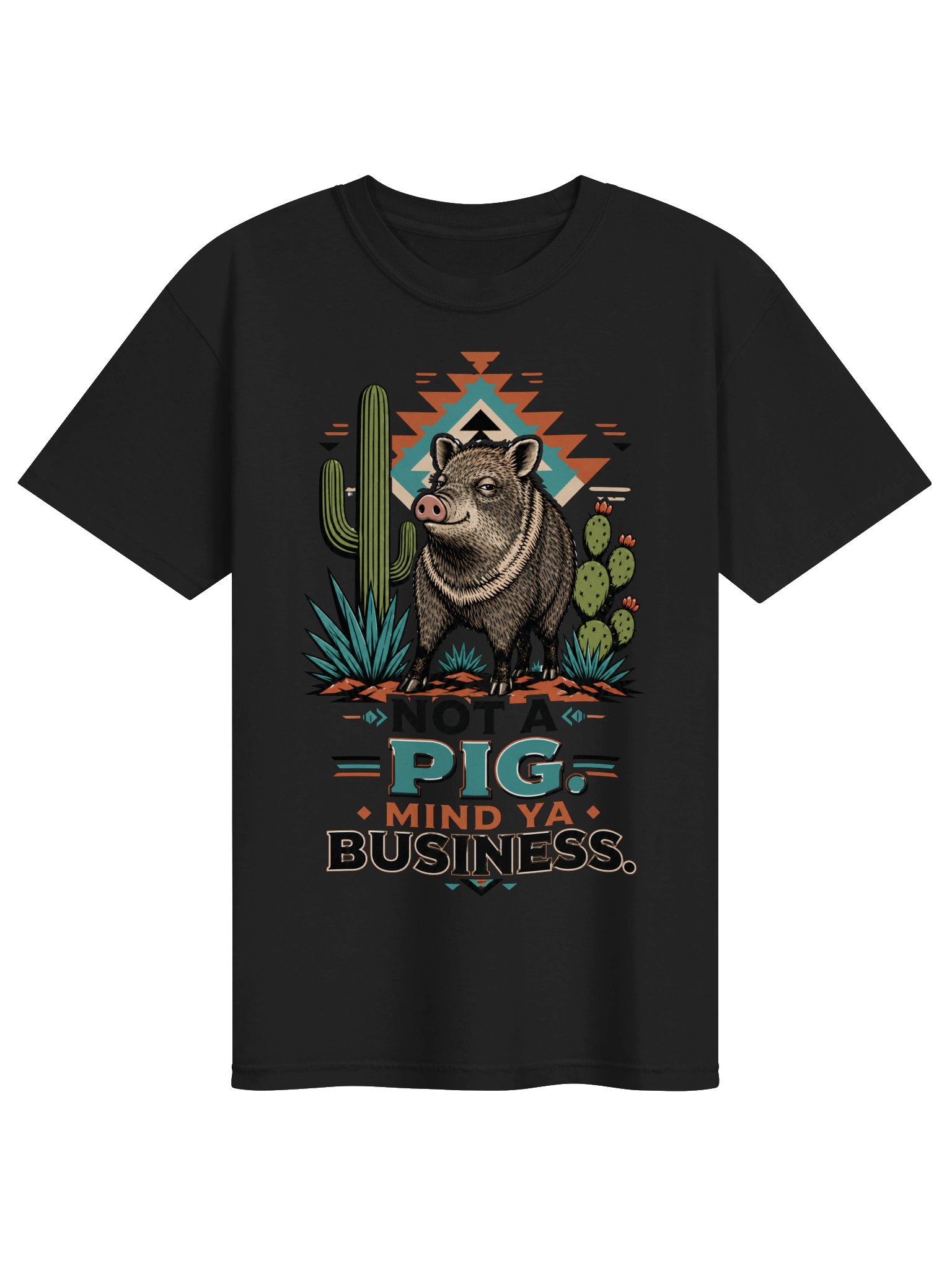 Not a Pig Western Graphic Tee product image (10)