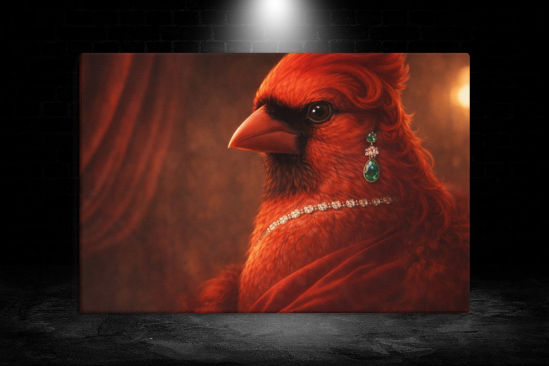 Golden Age Glamourbird — The Crimson Romantic product image (3)