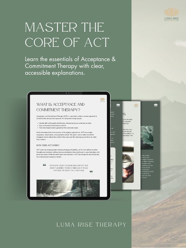 Complete Acceptance and Commitment Therapy (ACT) Workbook for Adults product image (2)