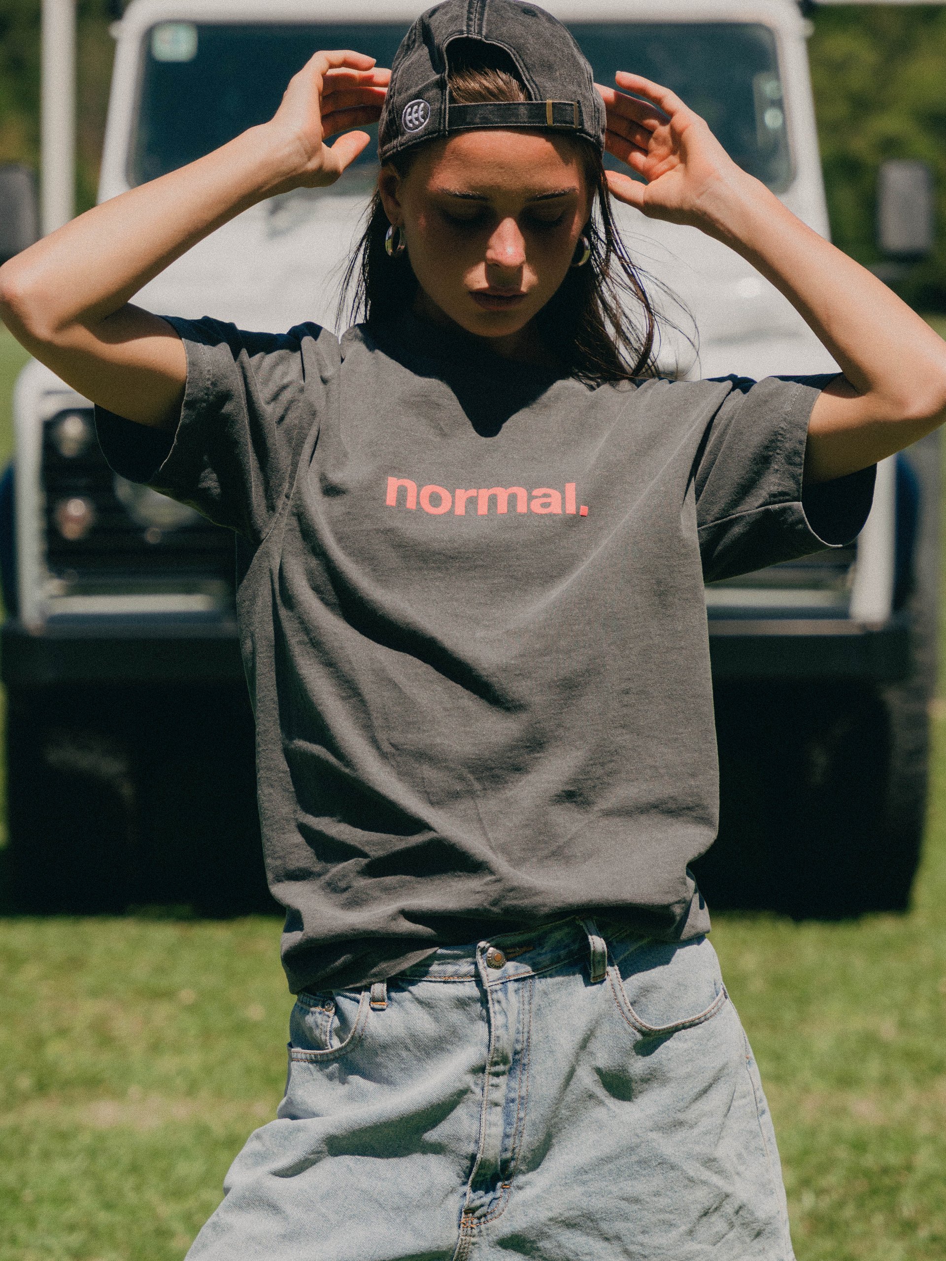 Normal. Tee - Faded Black product image (6)