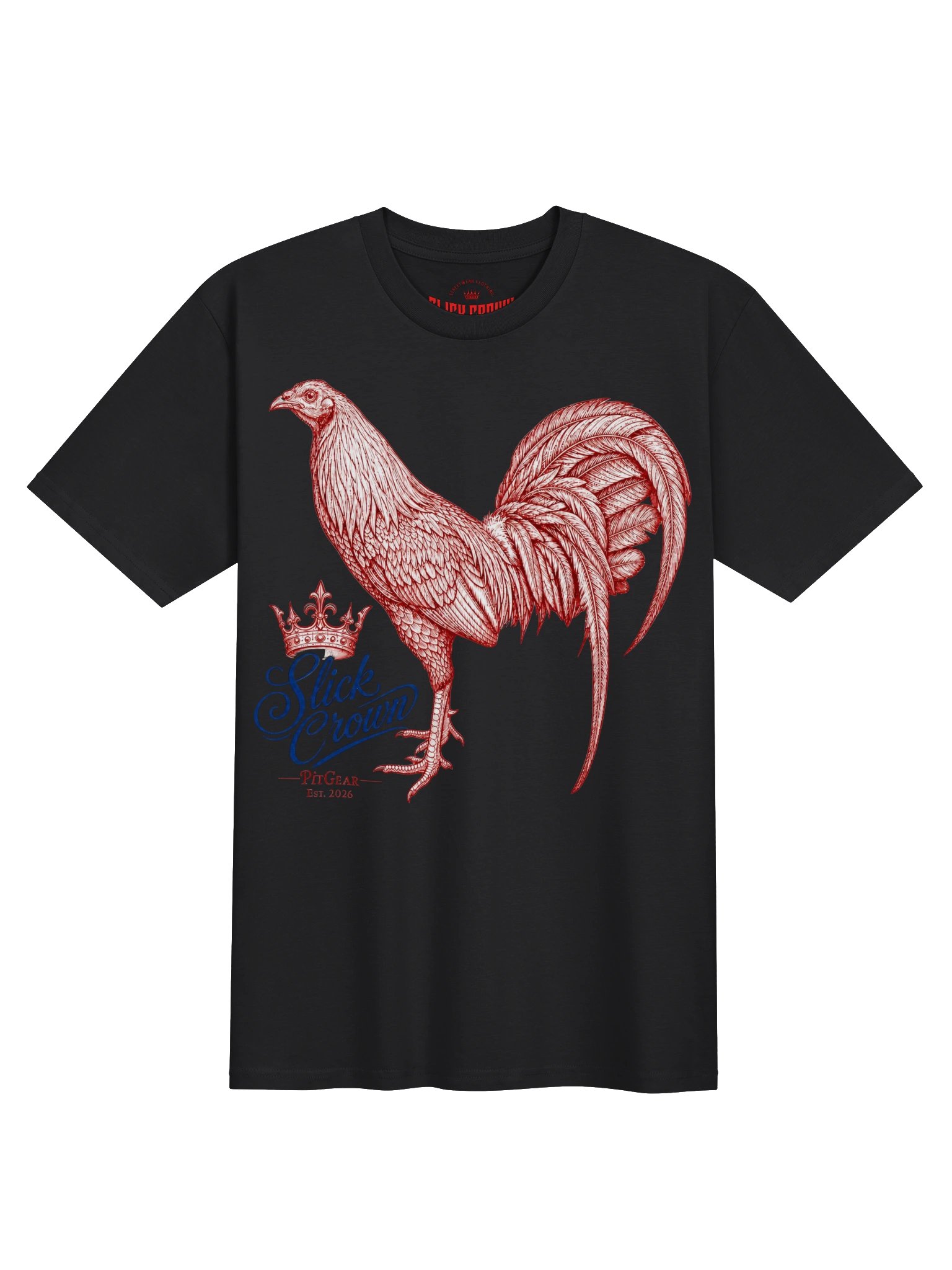 "Slick Crown Red Gamecock" Premium Heavyweight Tee product image (1)