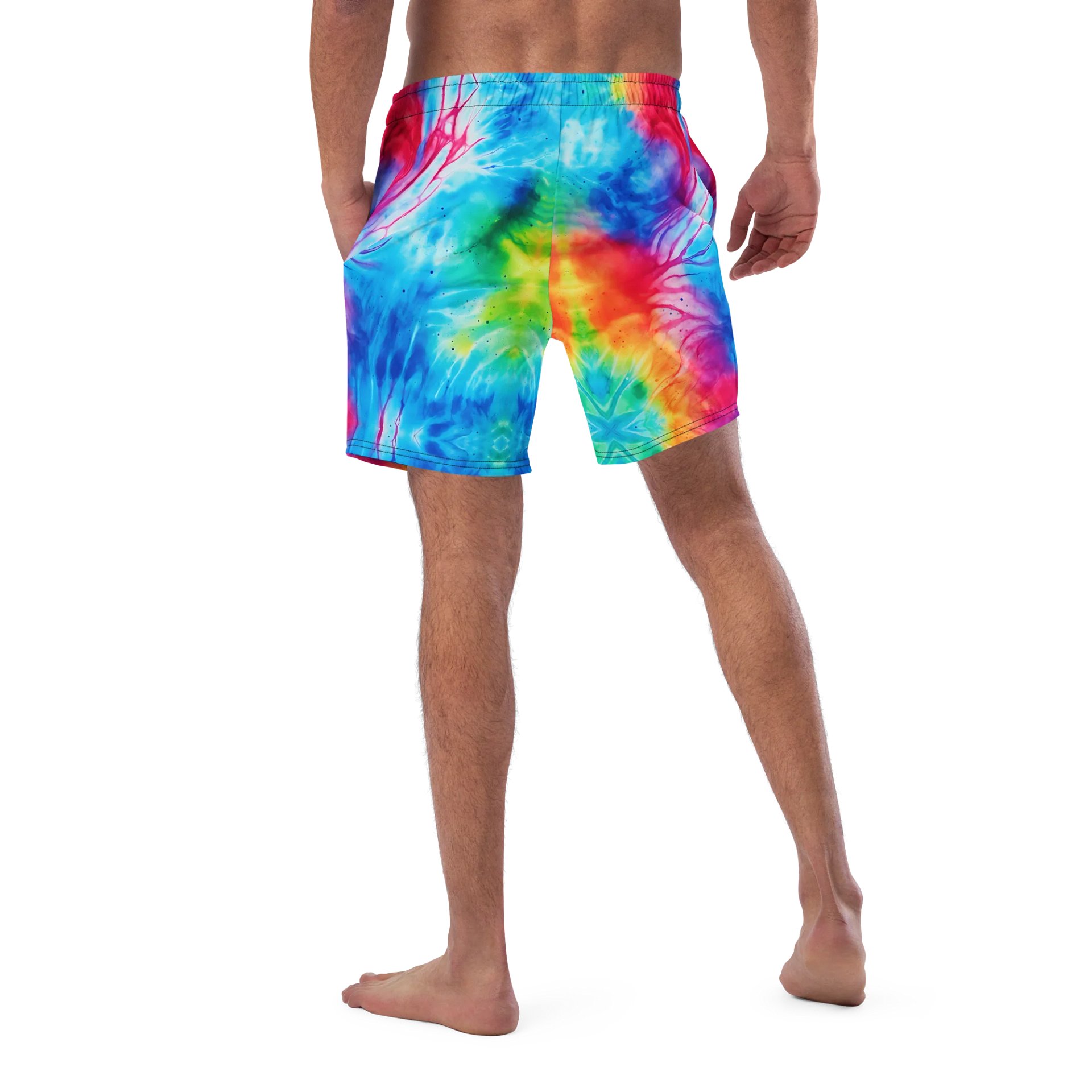 Psychedelic Surge Men’s Swim Trunks product image (5)