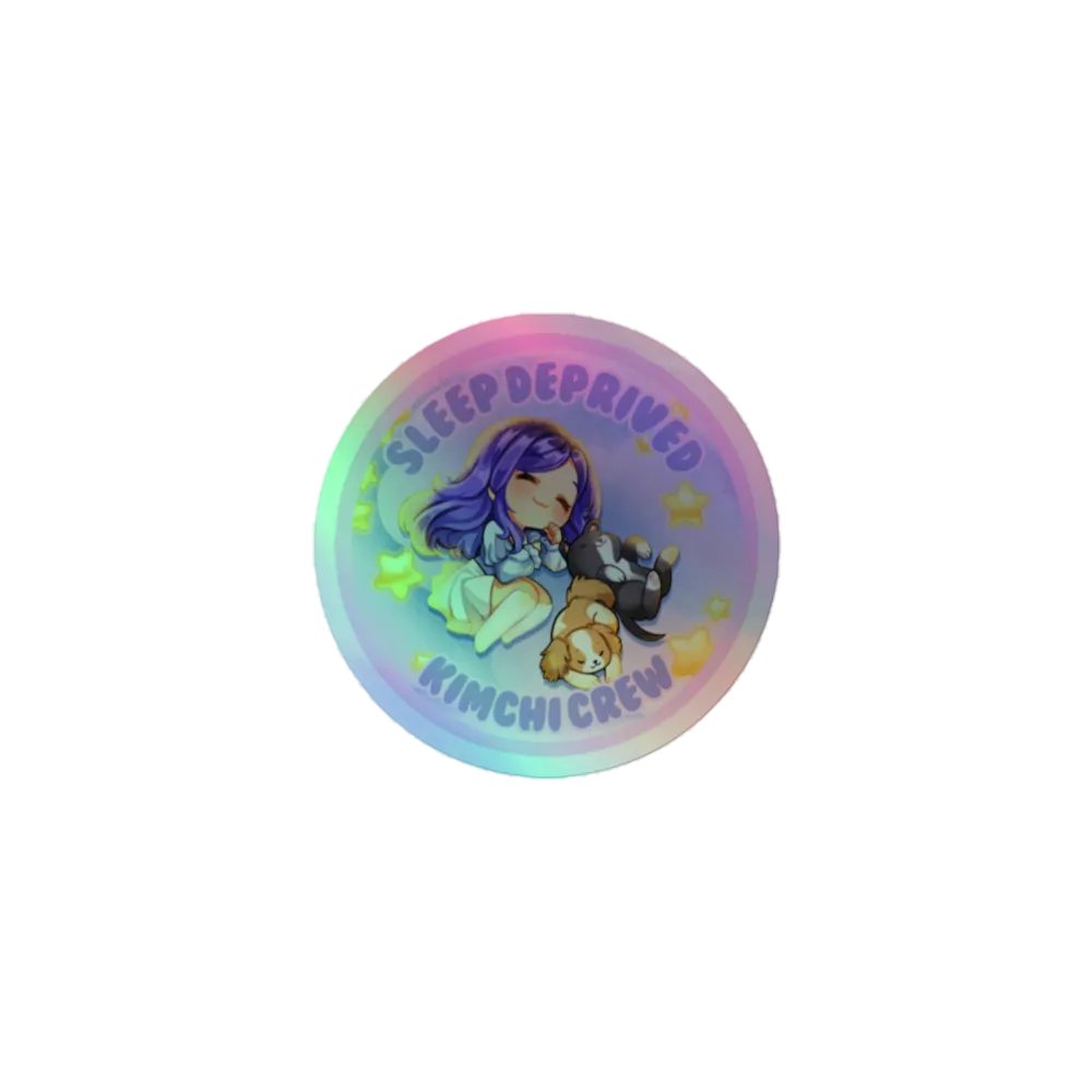 Sleepy Crew - 3x3 sticker product image (1)