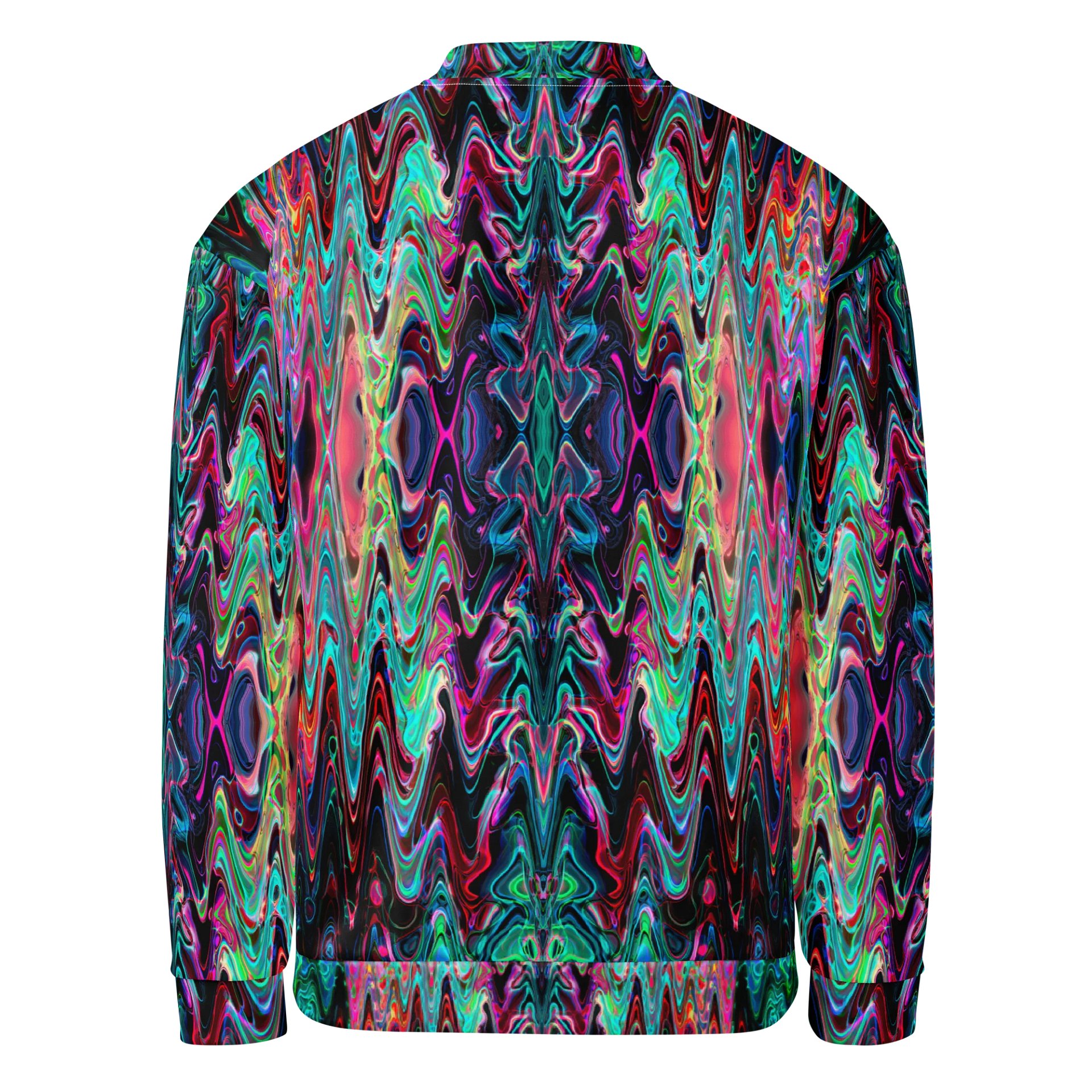 Radiant Resonance Fracture | All-Over Bomber Jacket product image (2)