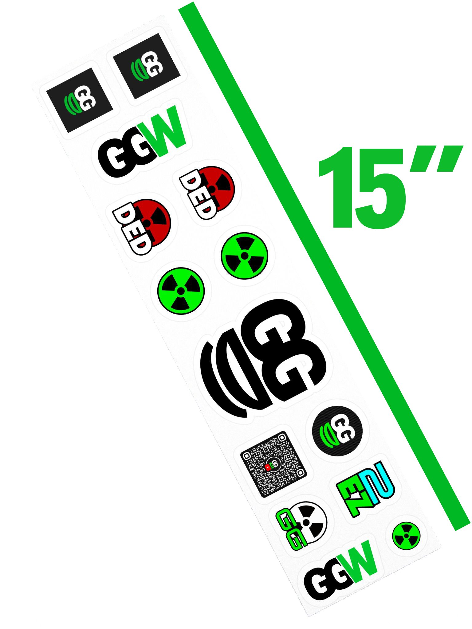 Good Gaming World Sticker Sheet product image (1)