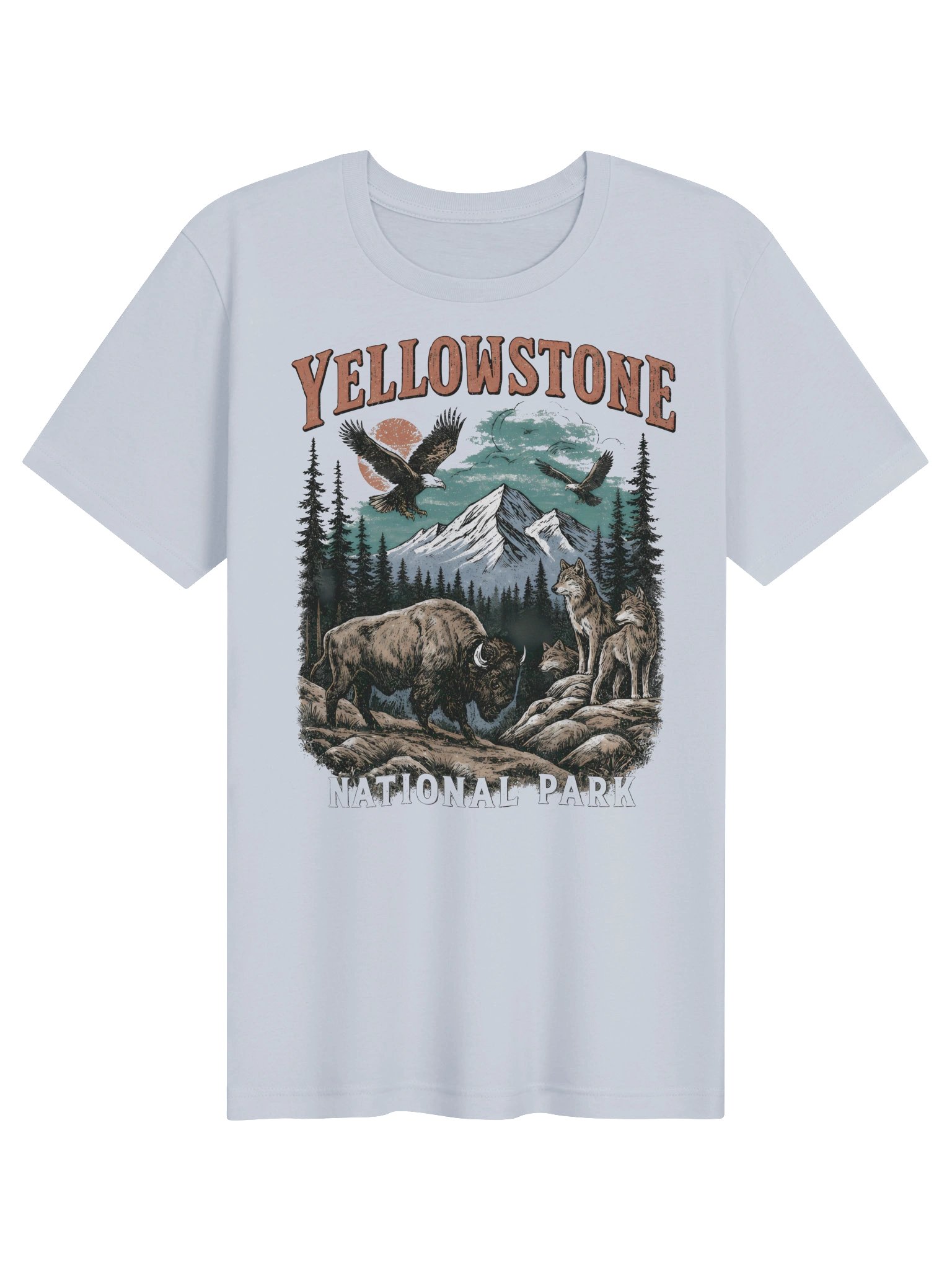 Vintage Yellowstone National Park Wildlife Tee product image (1)
