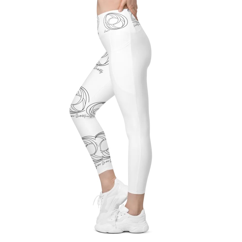 Women's Leggings (White) product image (8)