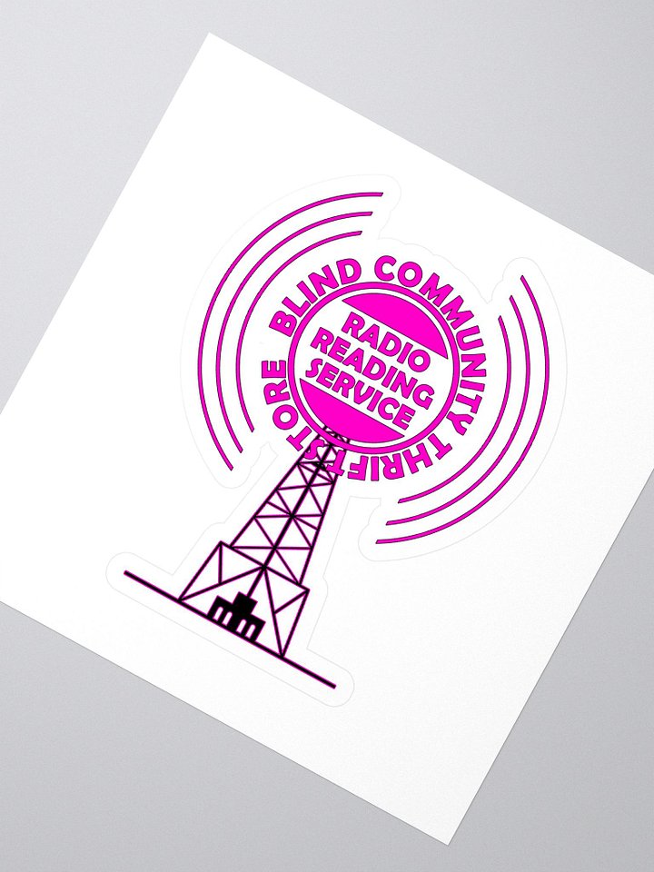 Radio Reading Service Sticker product image (2)