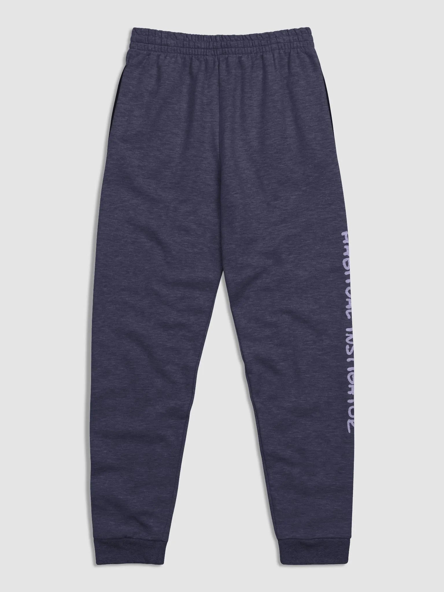 HABITUAL INSTIGATOR (lavender long-line design) printed joggers product image (14)