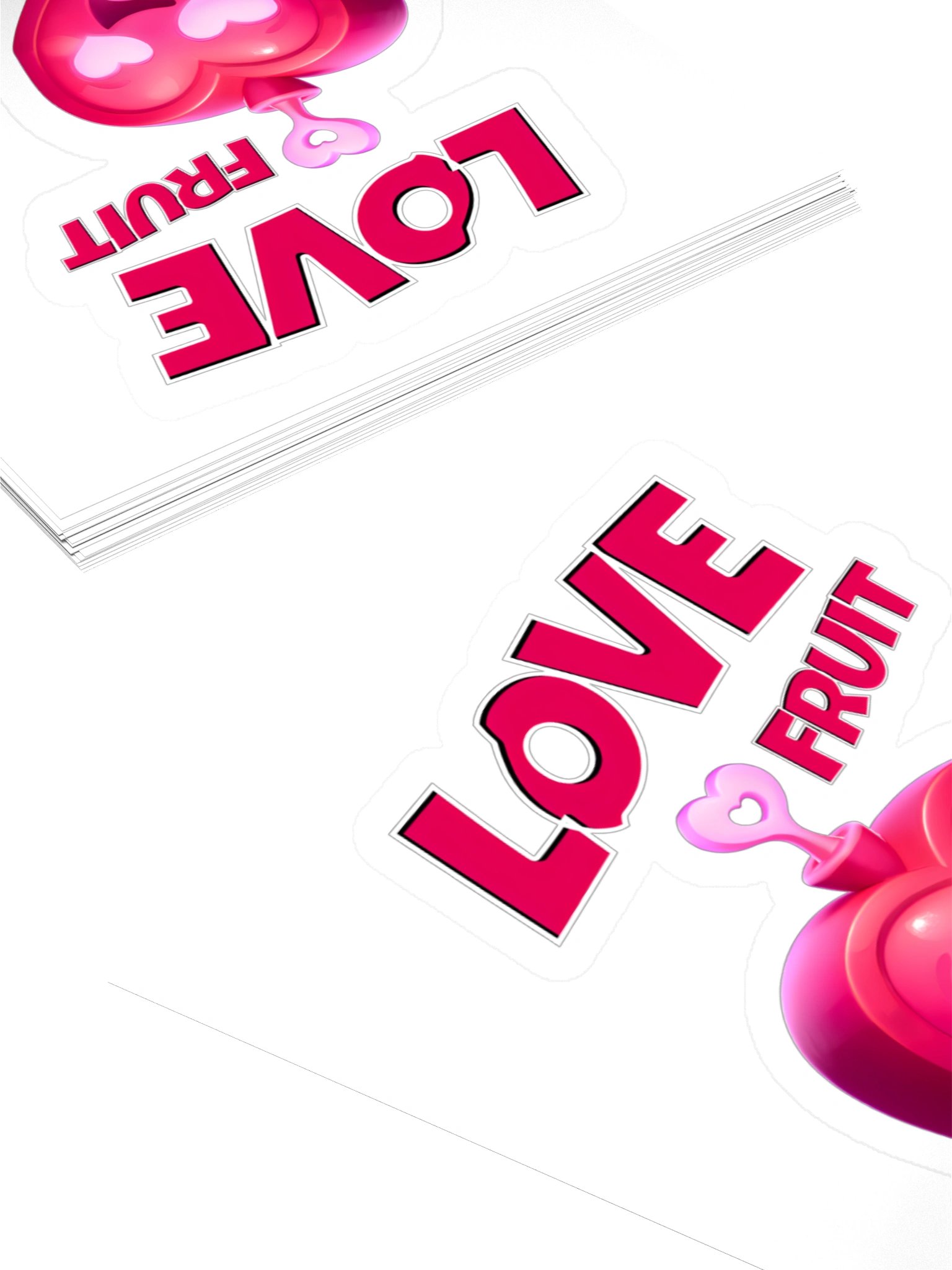 Love Fruit Sticker 3x3" Blox Fruits Gamer Gift For Kids product image (4)