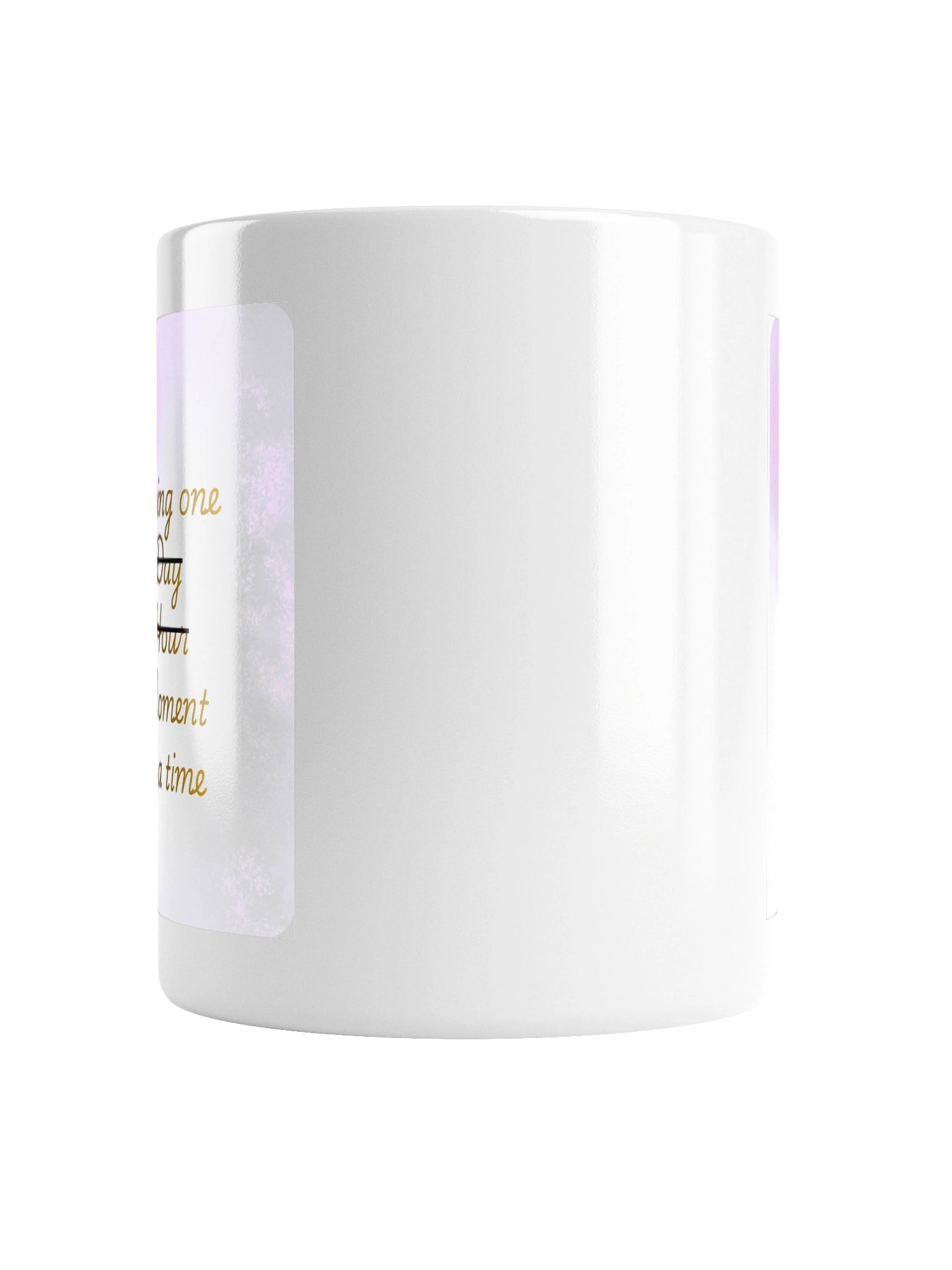 Mind Matter- Living One Moment at a Time- White Mug product image (4)