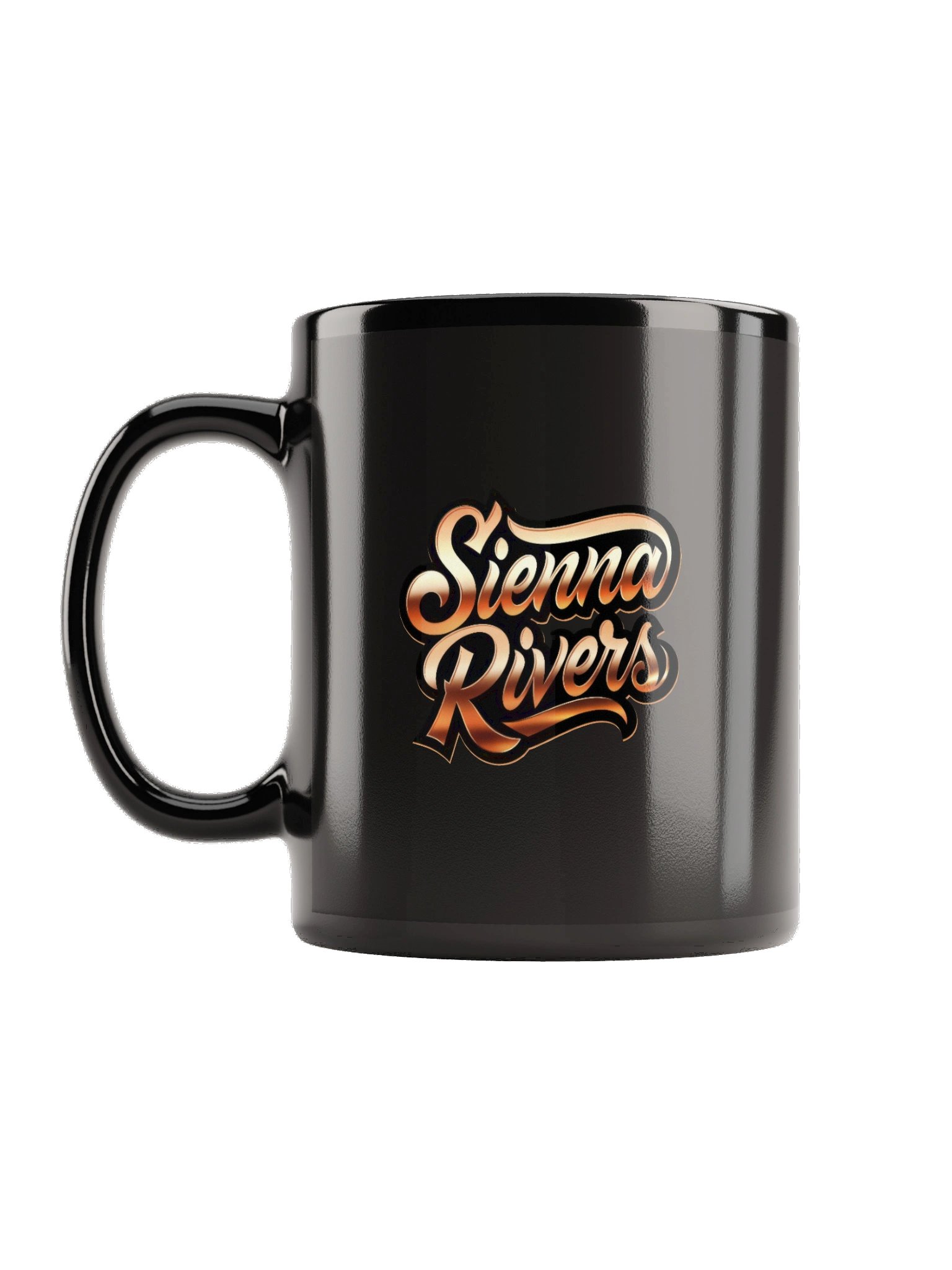 The SR Mug – The Logo Series (Black Glossy Edition) product image (2)