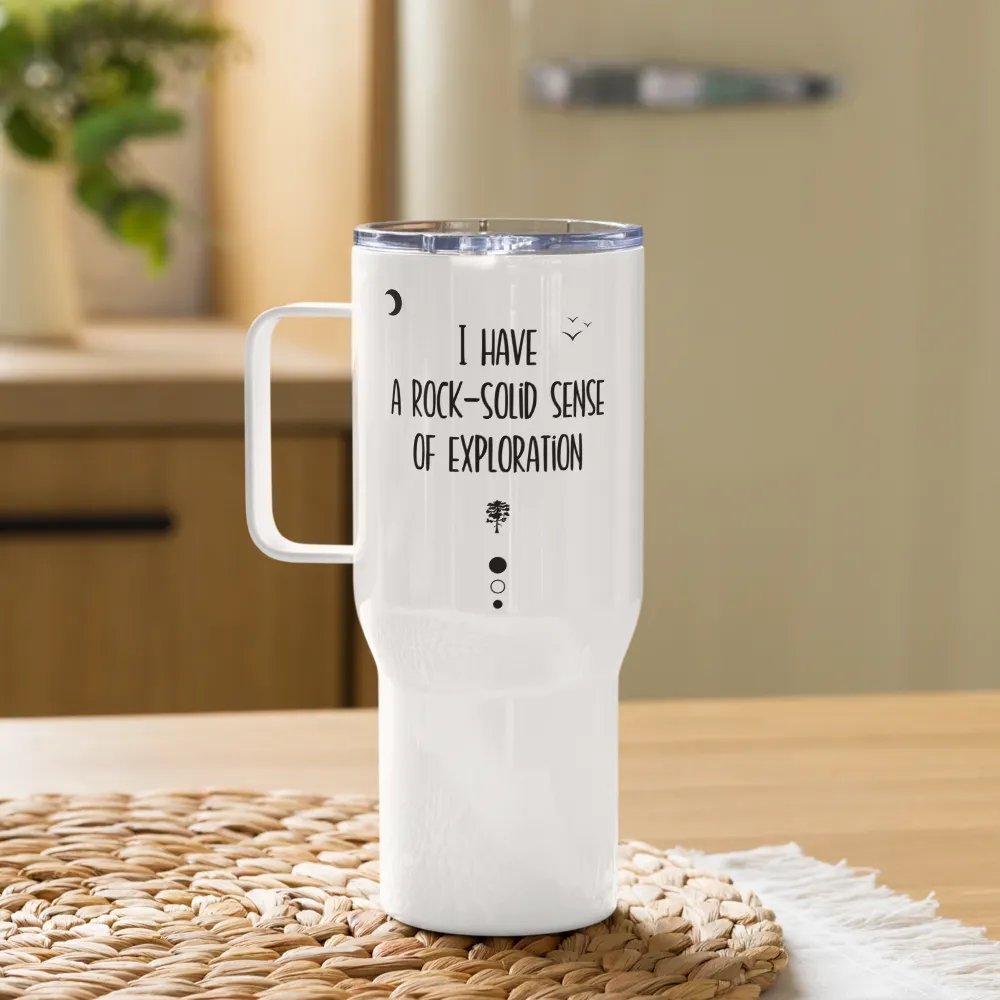 Travel tumbler with handle for a mountain hiker product image (11)