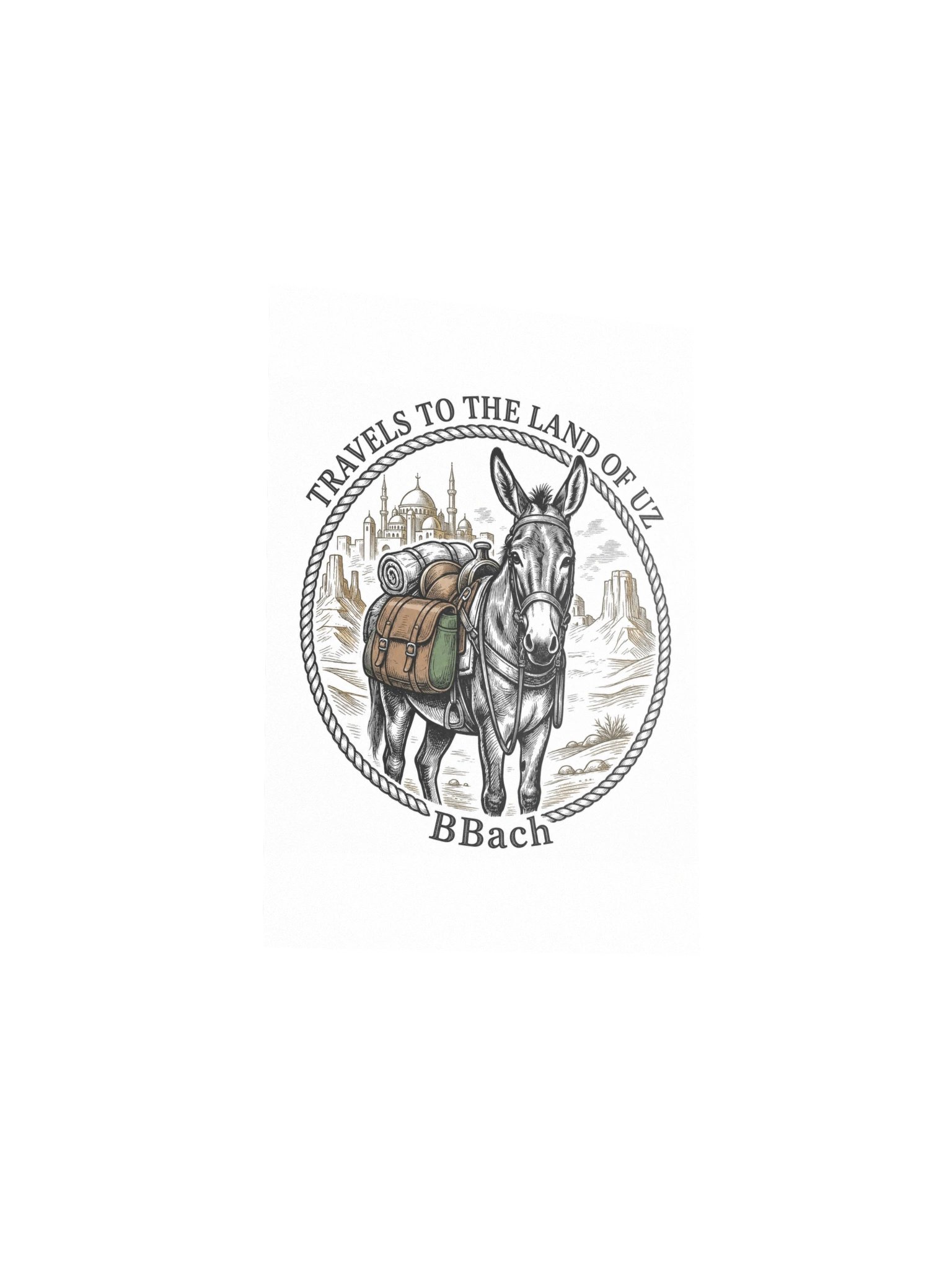 Travel to the Land of Uz Donkey Poster product image (3)