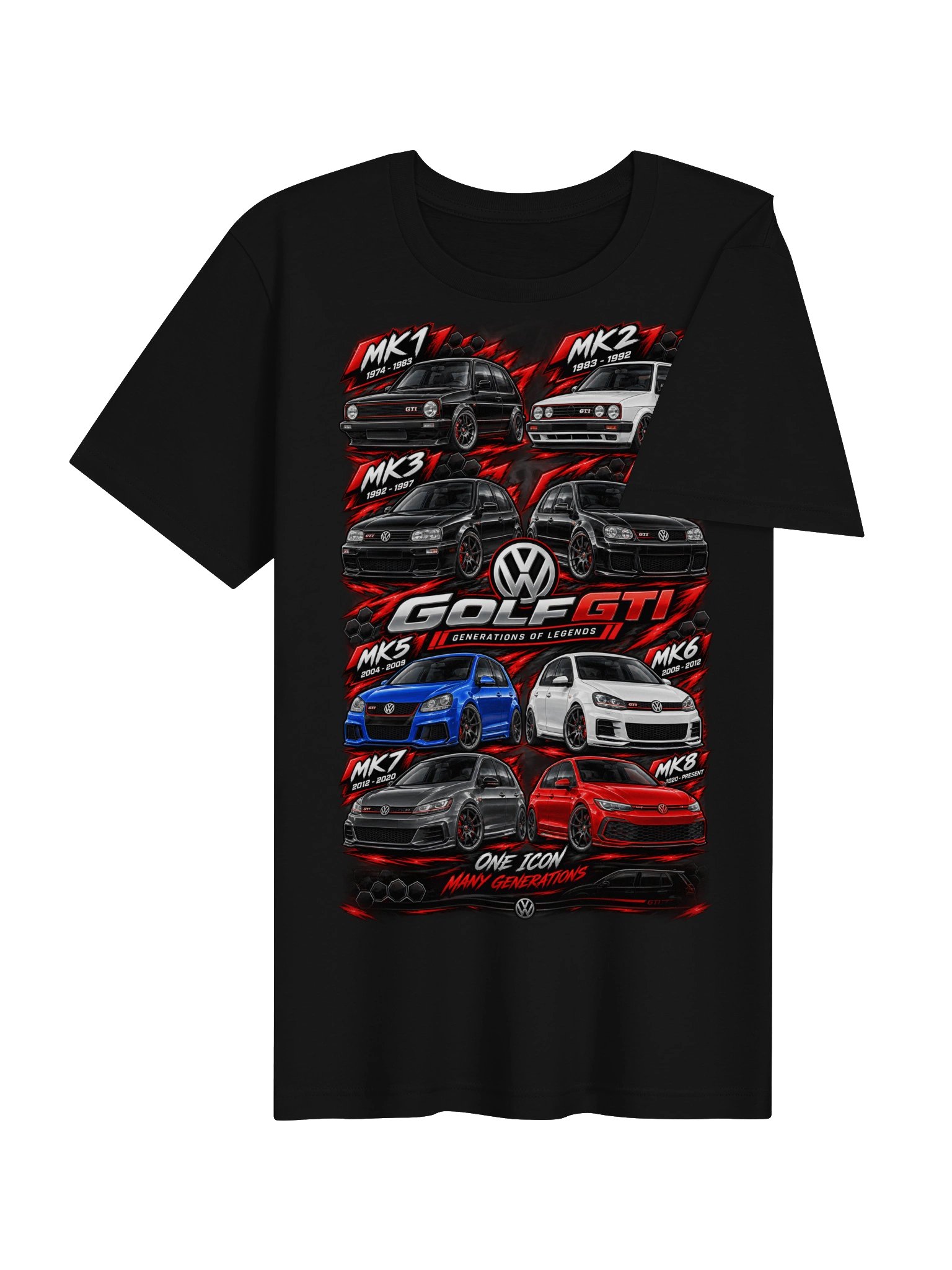 Golf GTI Generations of Legends Tee product image (5)