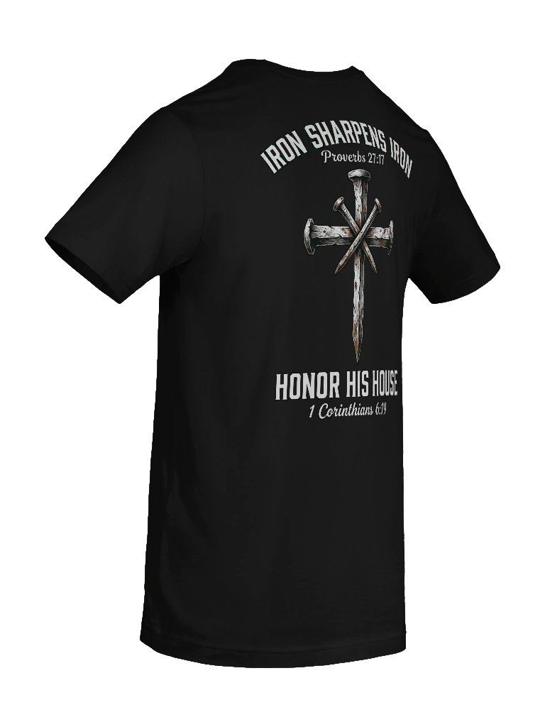 Unisex His House "Iron Sharpens Iron" T-Shirt product image (8)