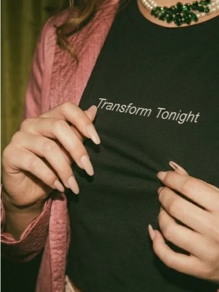Transform Tonight - Black Unisex Heavyweight T-Shirt product image (5)