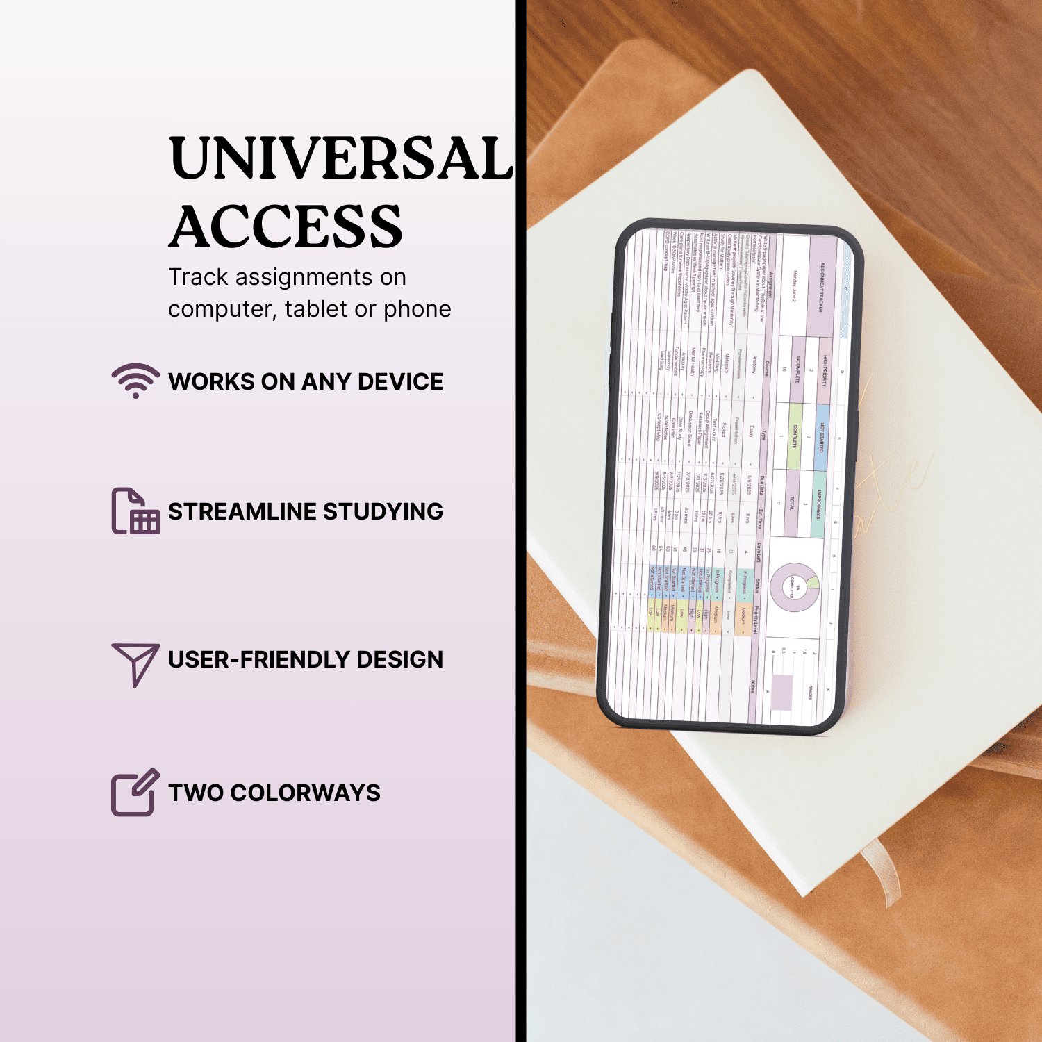 Nursing School Assignment Tracker product image (8)
