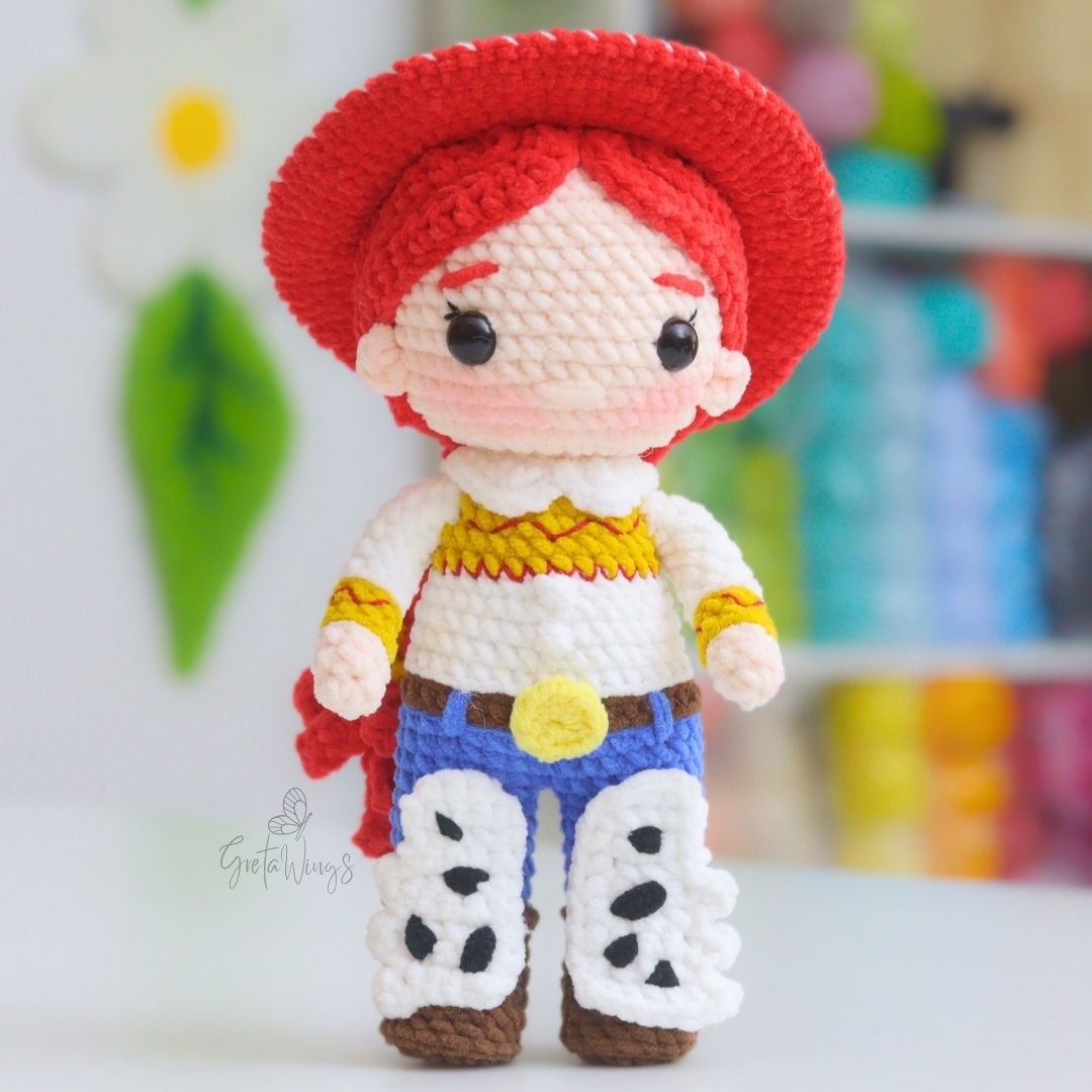 Combo de Patrones Amigurumi Woody y Jessie Inspirados en Toy Story (2 PDF) product image (3)