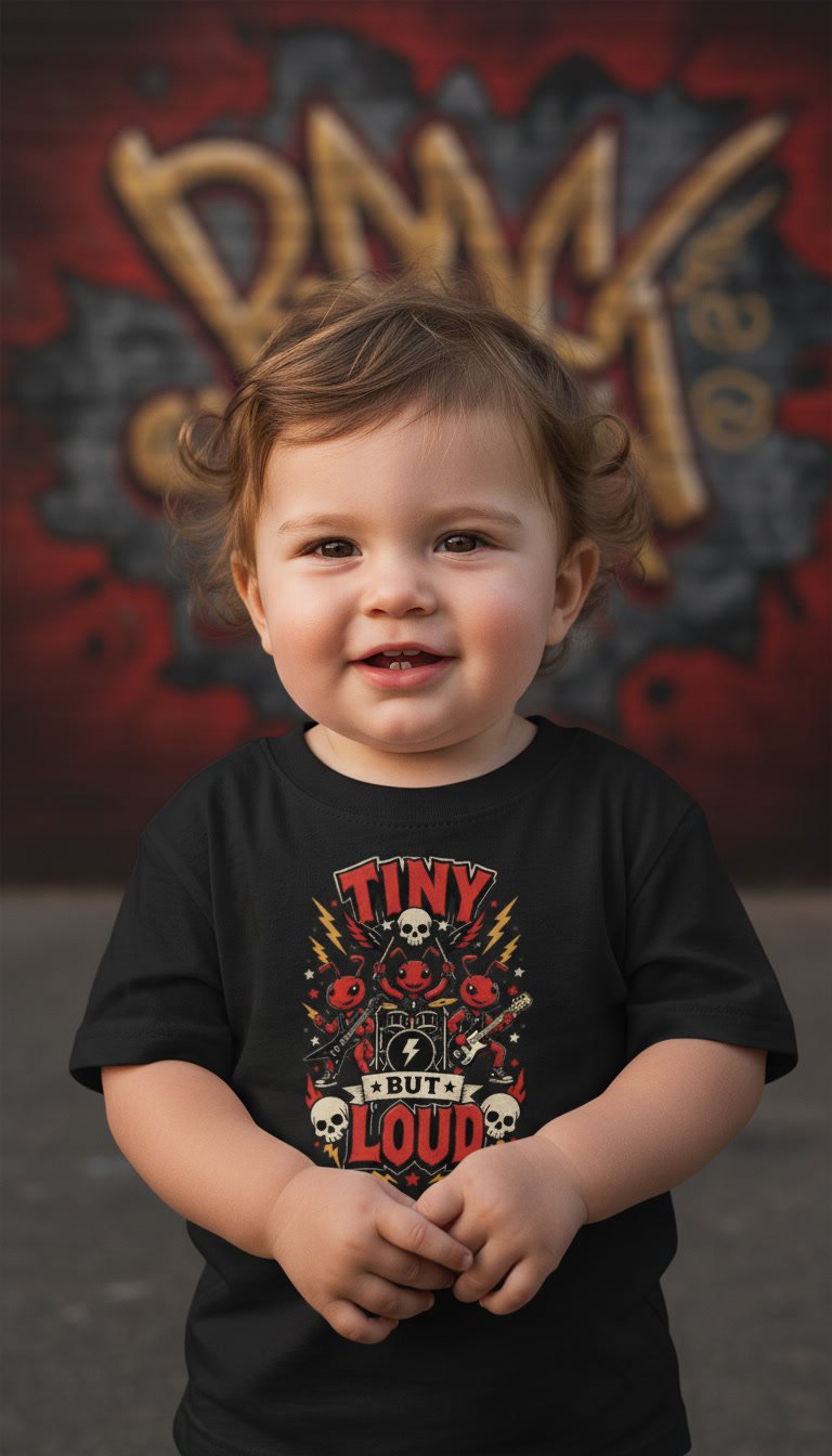 Tiny But Loud Punk Ant Band Tee product image (3)