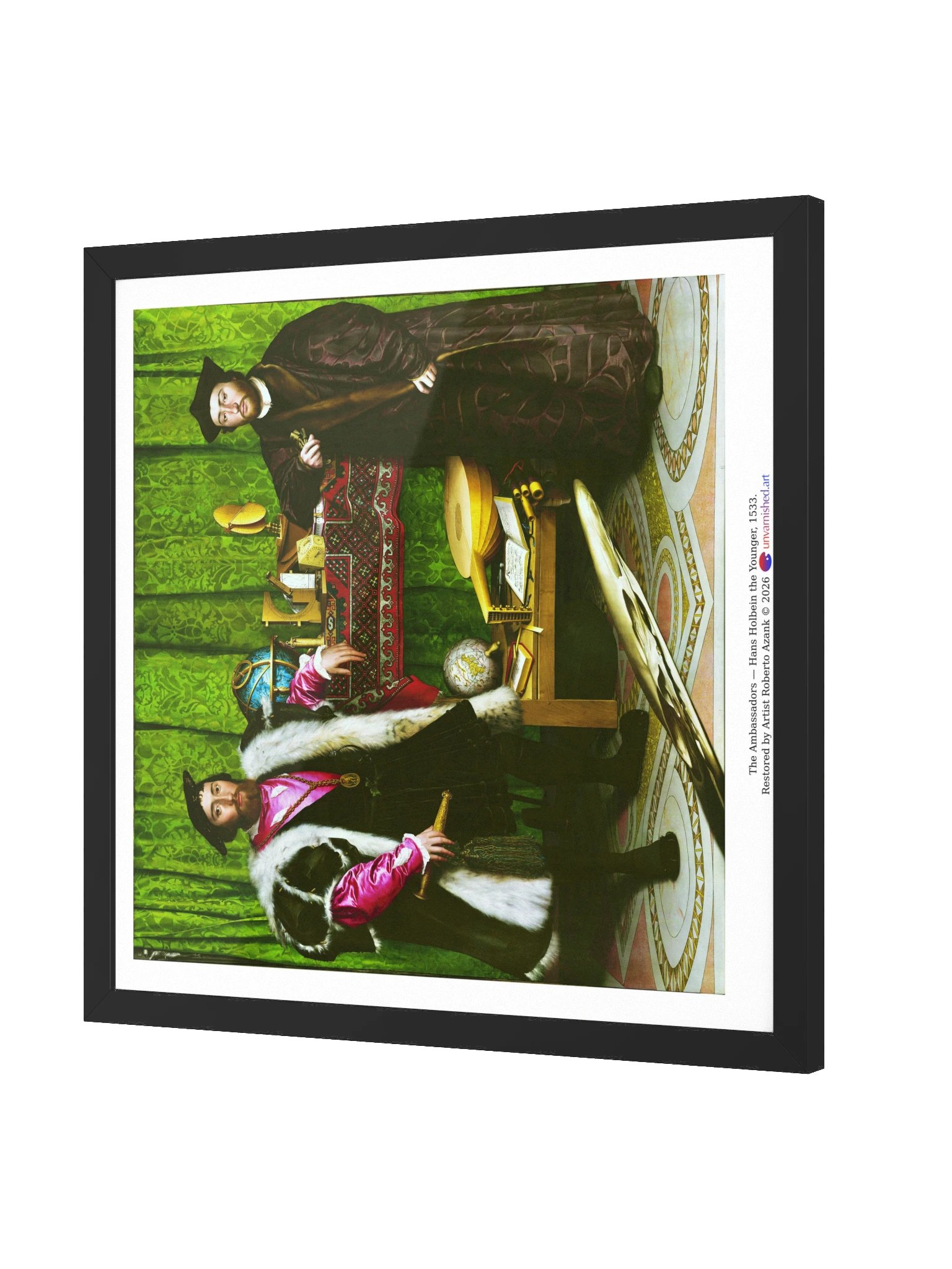 The Ambassadors — Framed Matte Poster product image (2)