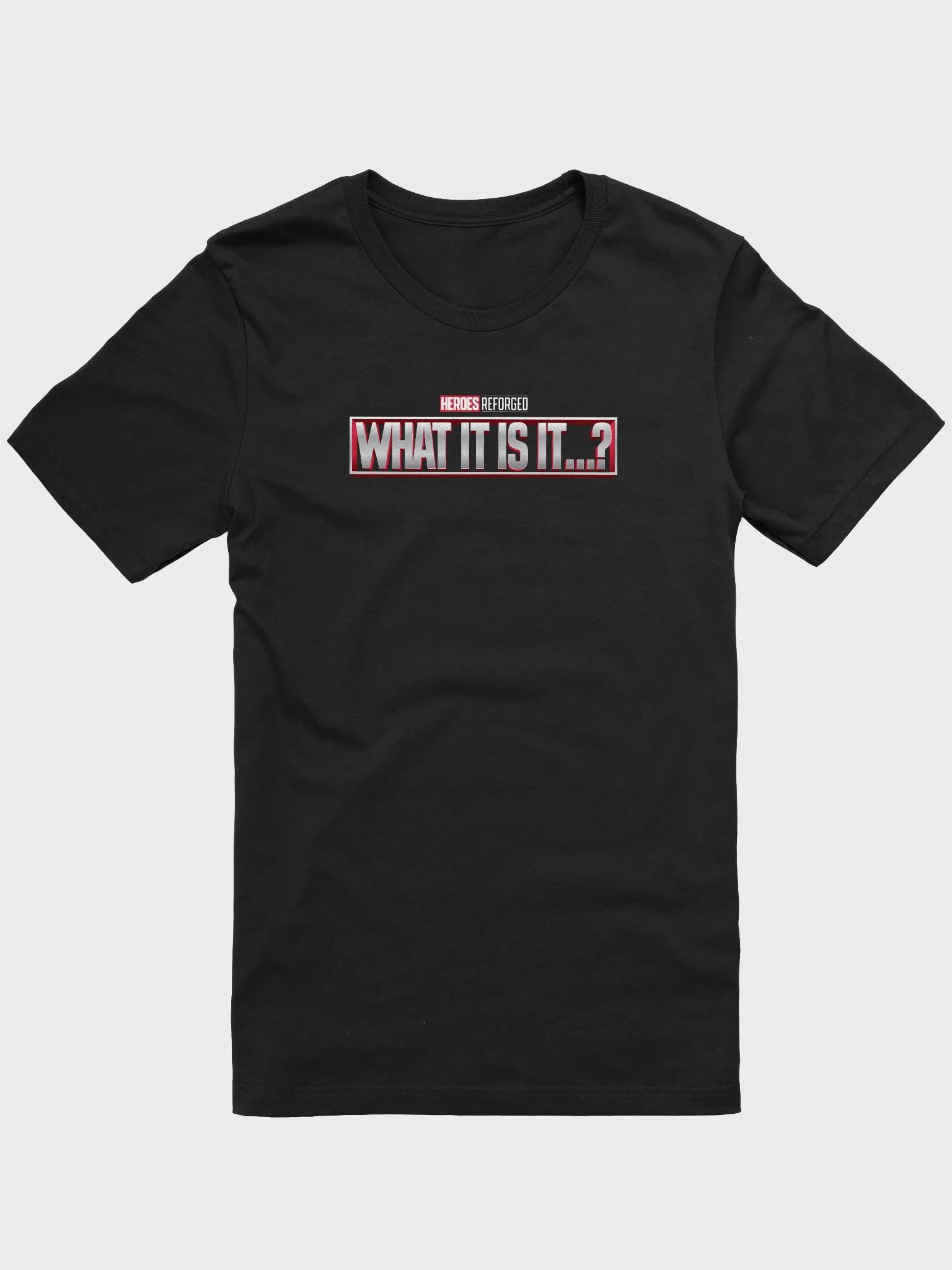 What It Is It...? Black T-Shirt product image (1)