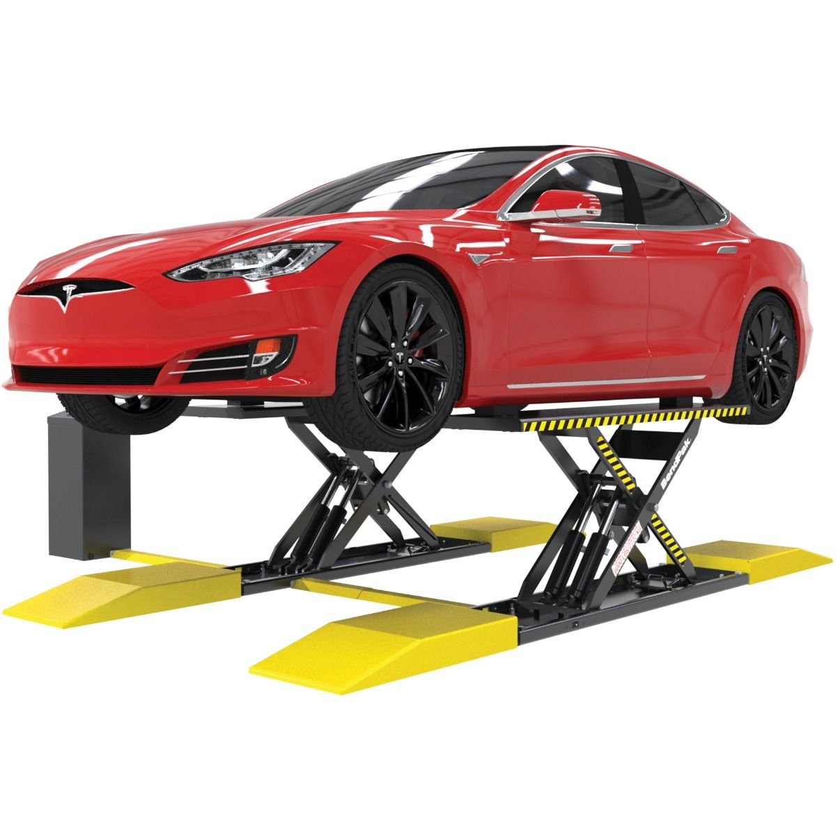 BendPak MDS-6EXT Mid-Rise Scissor Lift - 6,000-Lb Capacity - Extended Platform product image (1)