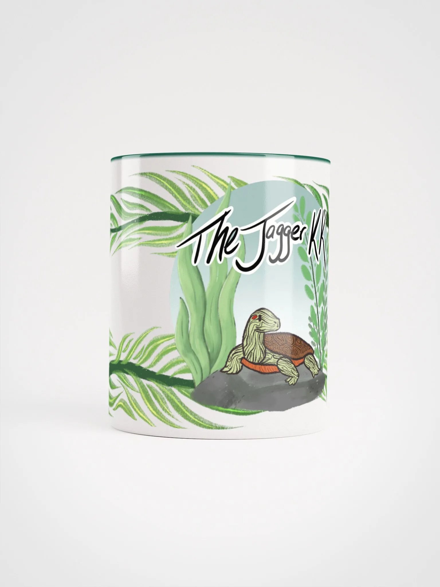 Seaweed Badge Mug ~ Aquarium Collection product image (5)