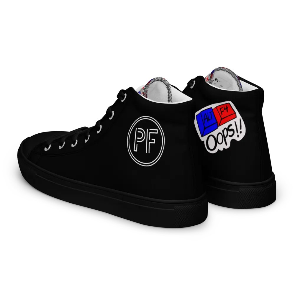 ALT + F4 Sticker-Bomb Women's Hi-Tops product image (6)