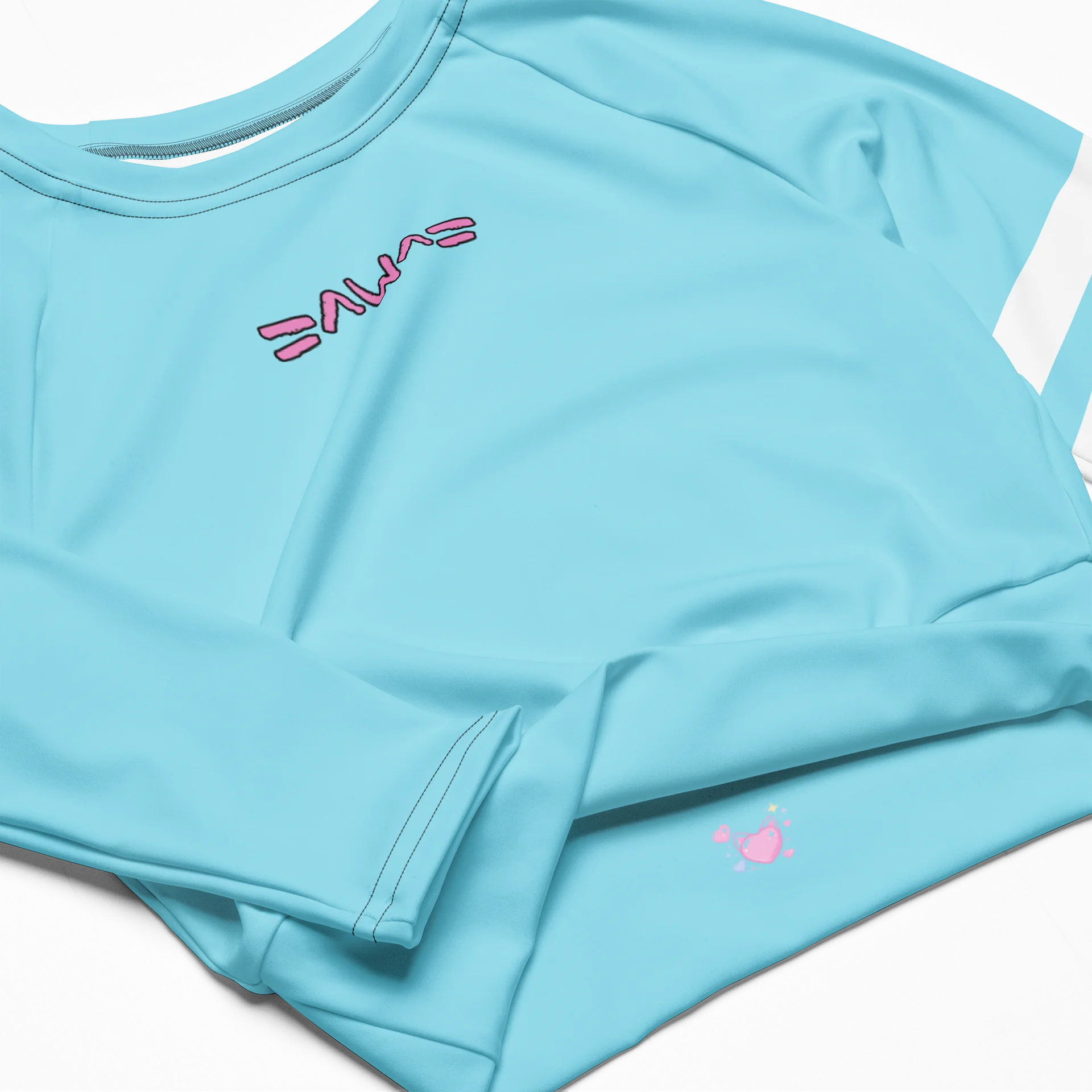 =^w^= Long Sleeve Crop Top product image (2)