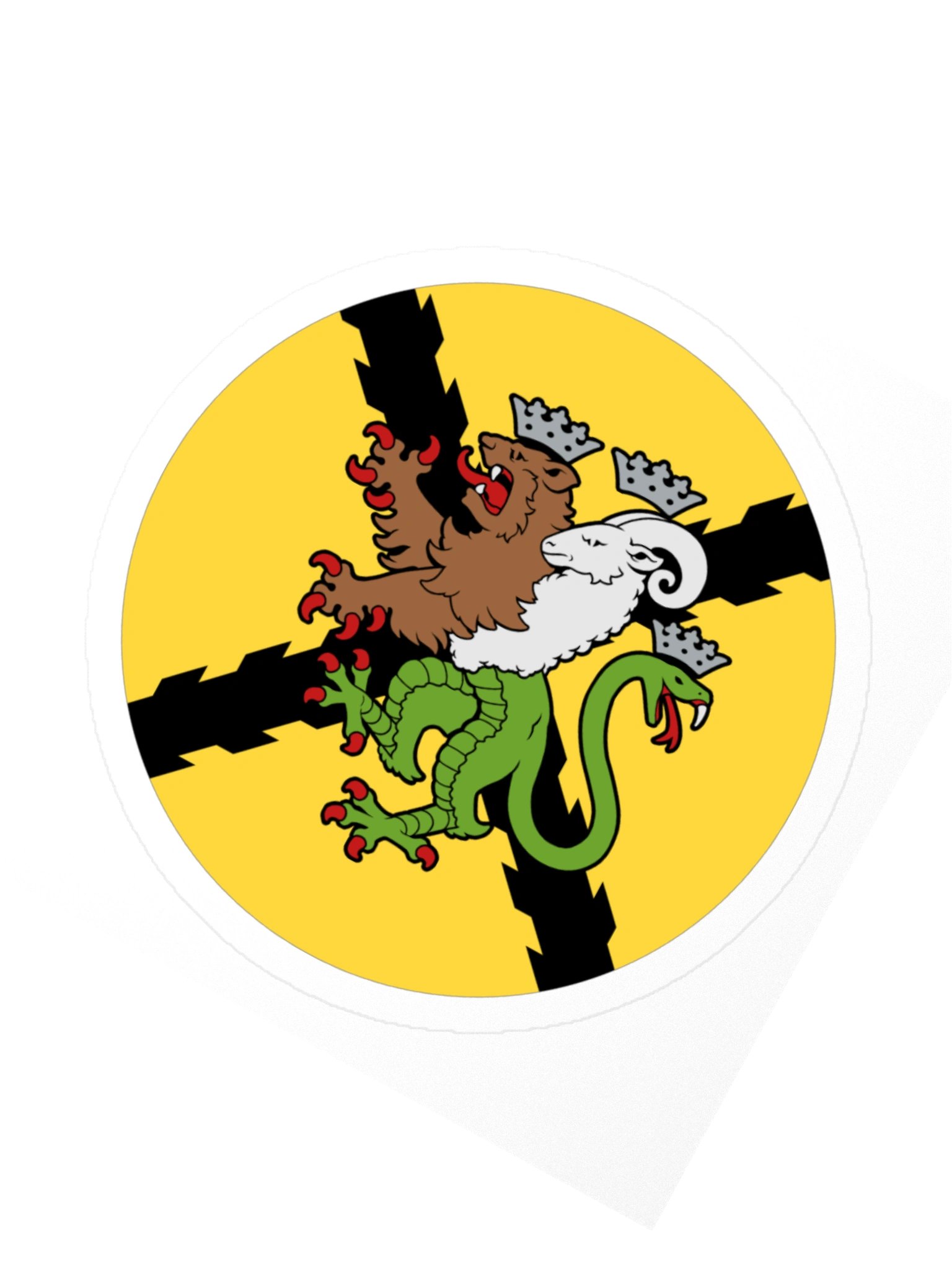 Holy Reman League Sticker product image (2)