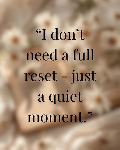 Peace doesn’t always come in big changes.

Sometimes it shows up in small, quiet moments.

Save this prayer for when you need...