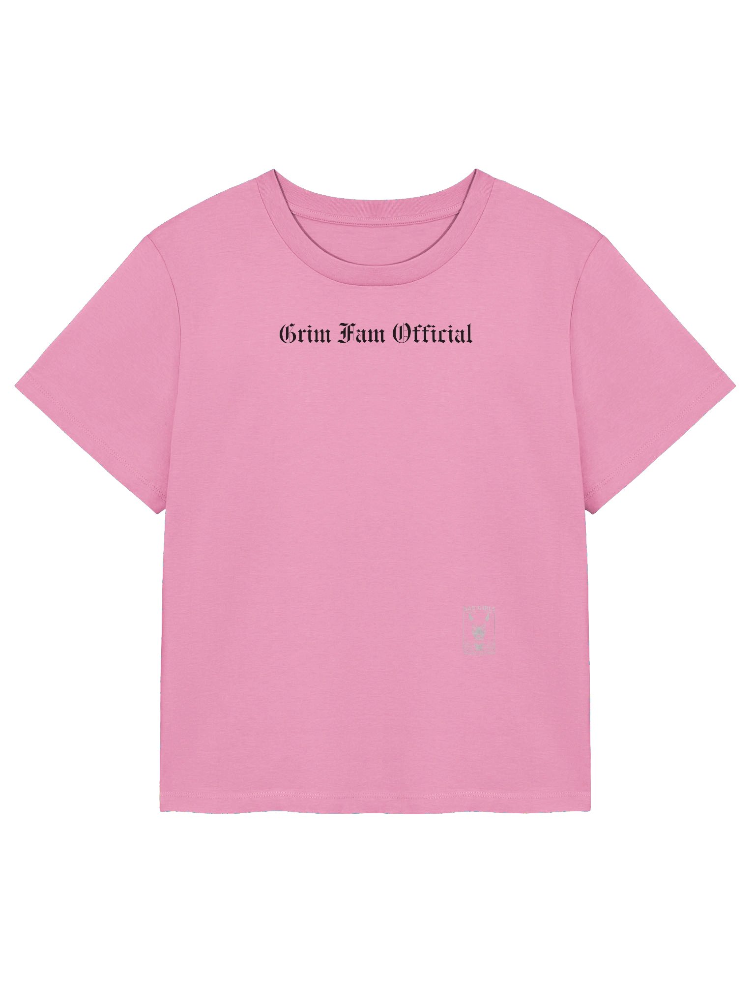 BAD GIRLS TASTE BETTER – GRIMFAM EDITION – WEMONS SHIRT #1 ALL COLORSen's Organic Ribbed Neck T-Shirt #2 Black Text product image (5)