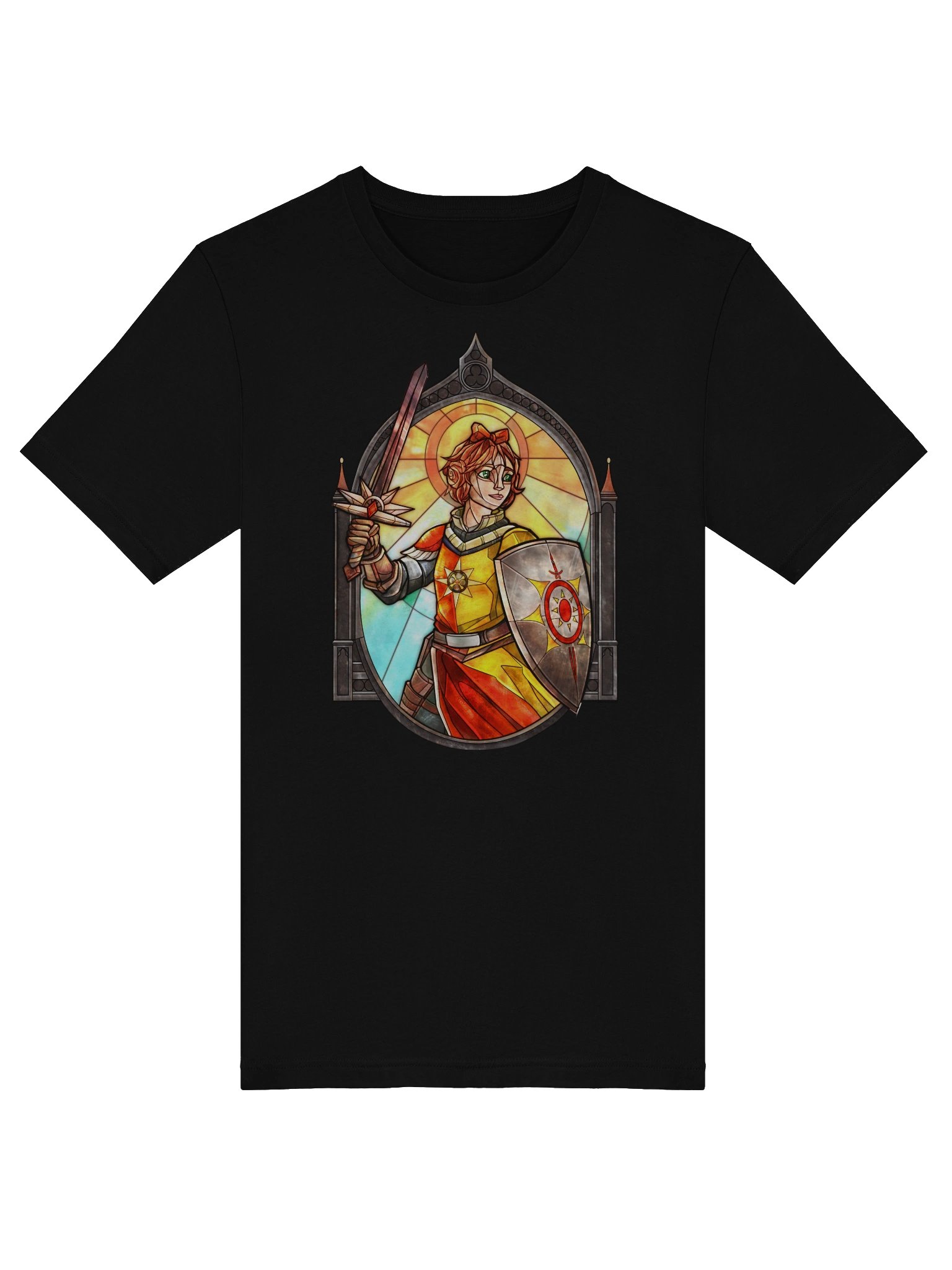 Squire Lou of the Solar Knights (Torched RP) T-Shirt product image (18)