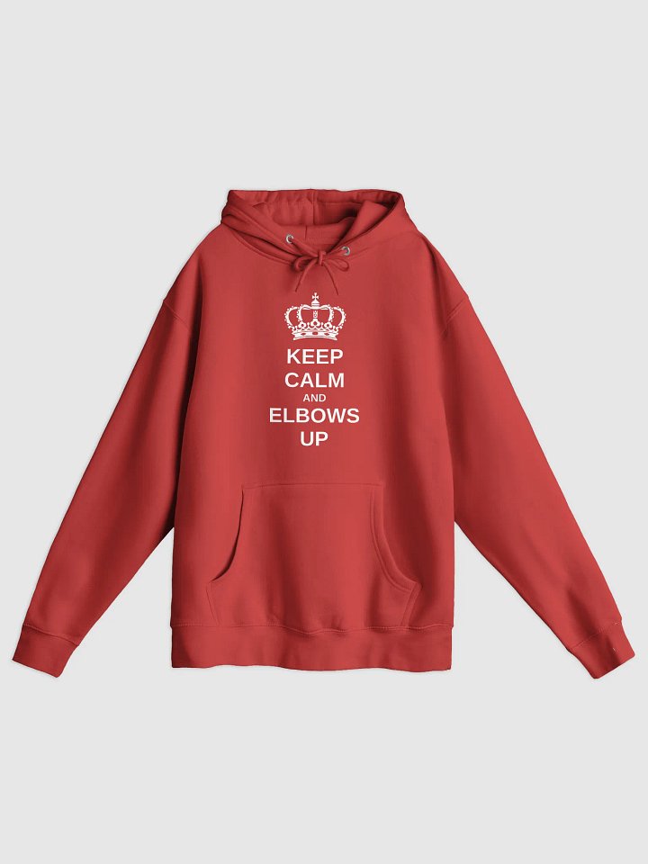 Keep Calm And Elbows Up Lane Seven Premium Pullover Hoodie product image (19)