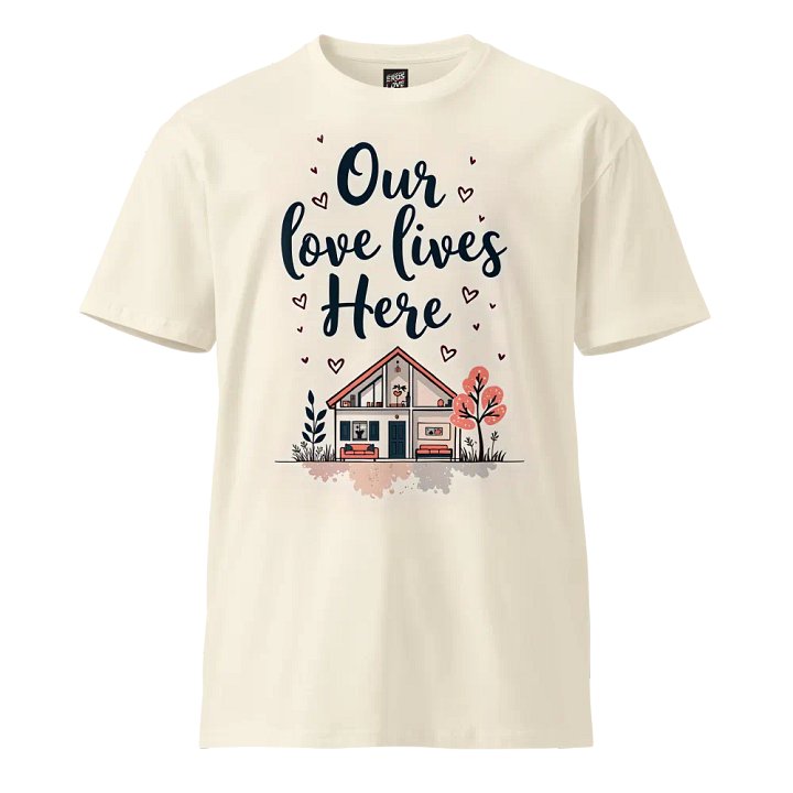 Everywhere We Love – "Our Love Lives Here" T-Shirt product image (1)