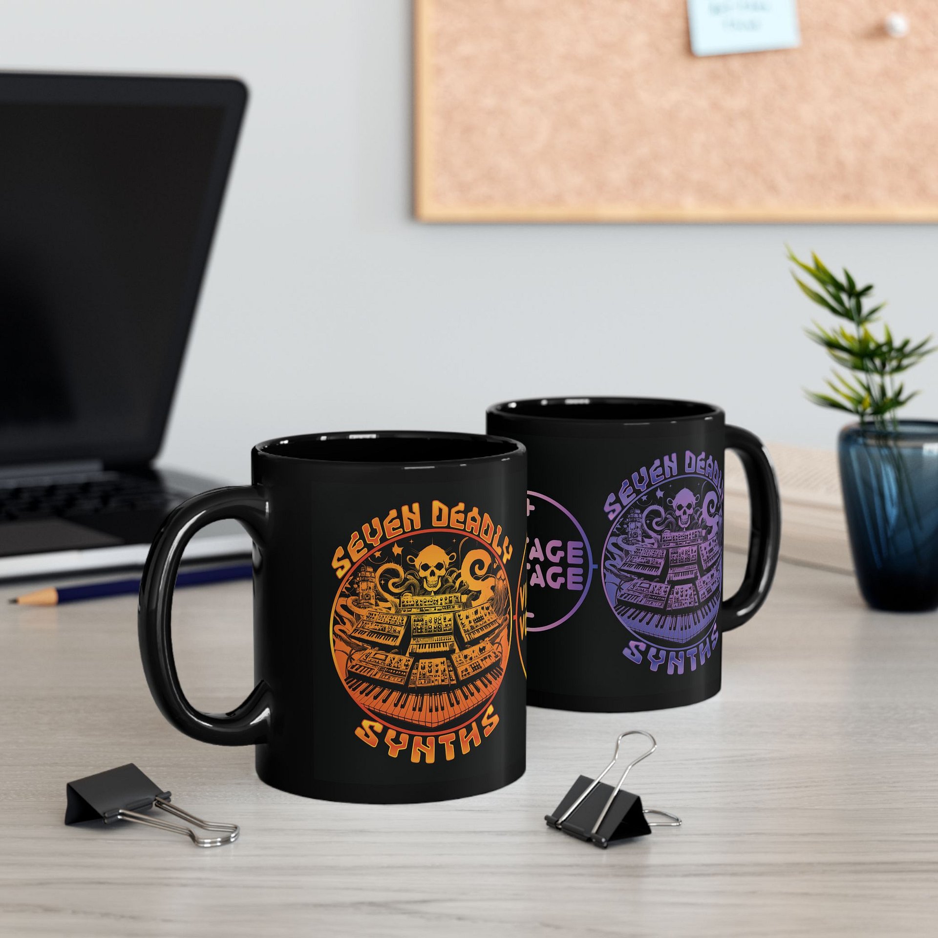 Synth Collector/Legends Mug - Seven Deadly Synths (7 Synthesis Techniques) product image (4)