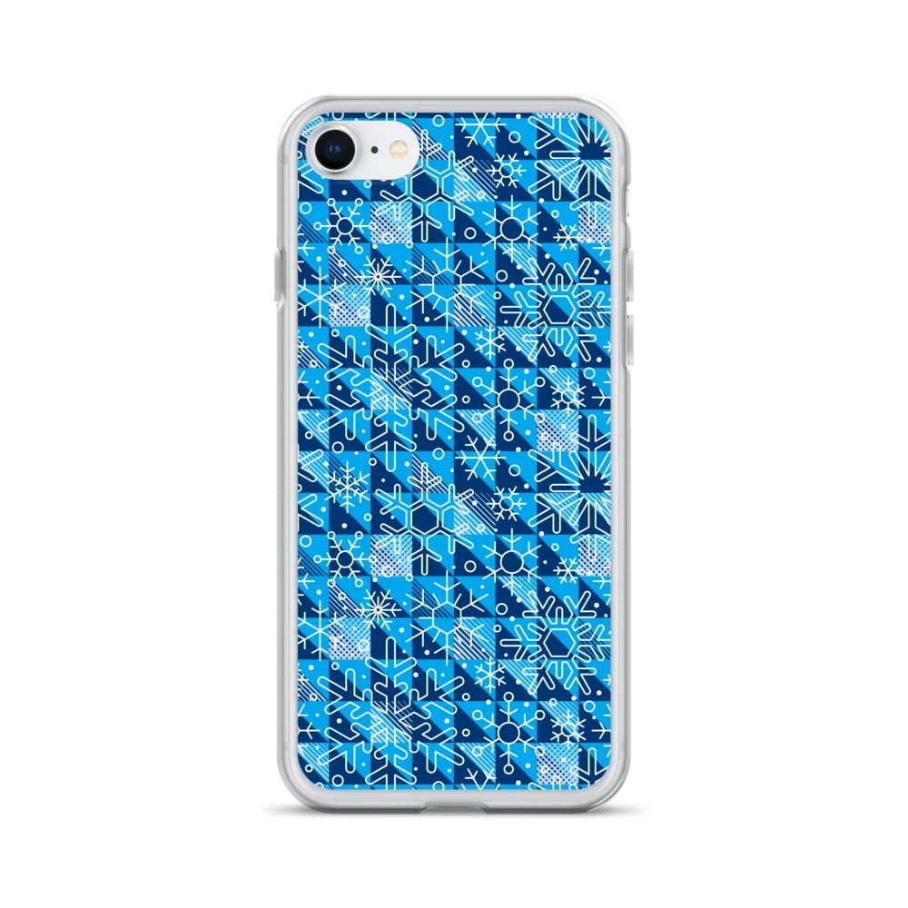 Sleek Clear iPhone Case with Stylish Winter Sports Patterns product image (28)