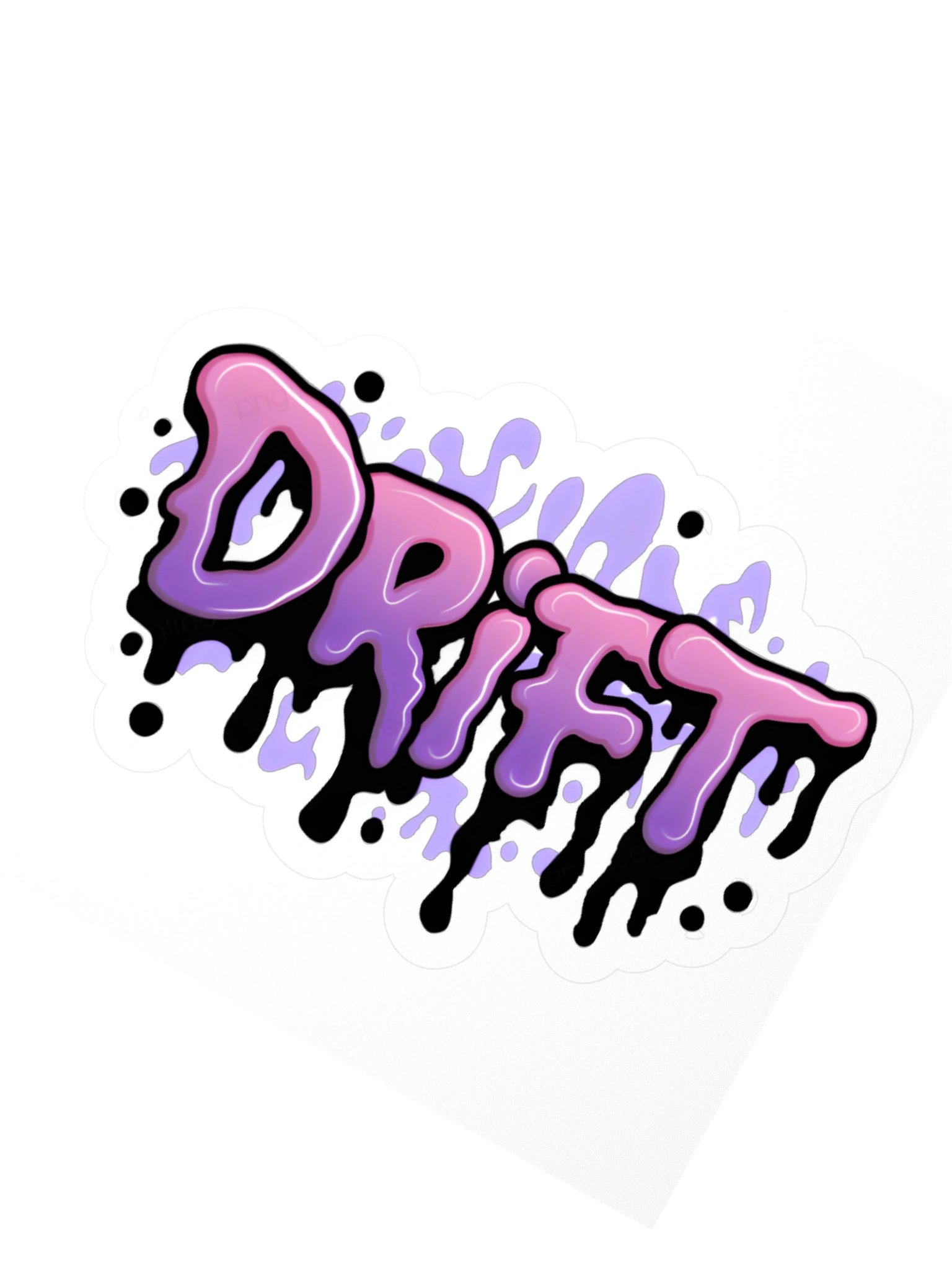 Psychedelic Meltdown Kiss Cut Stickers product image (4)