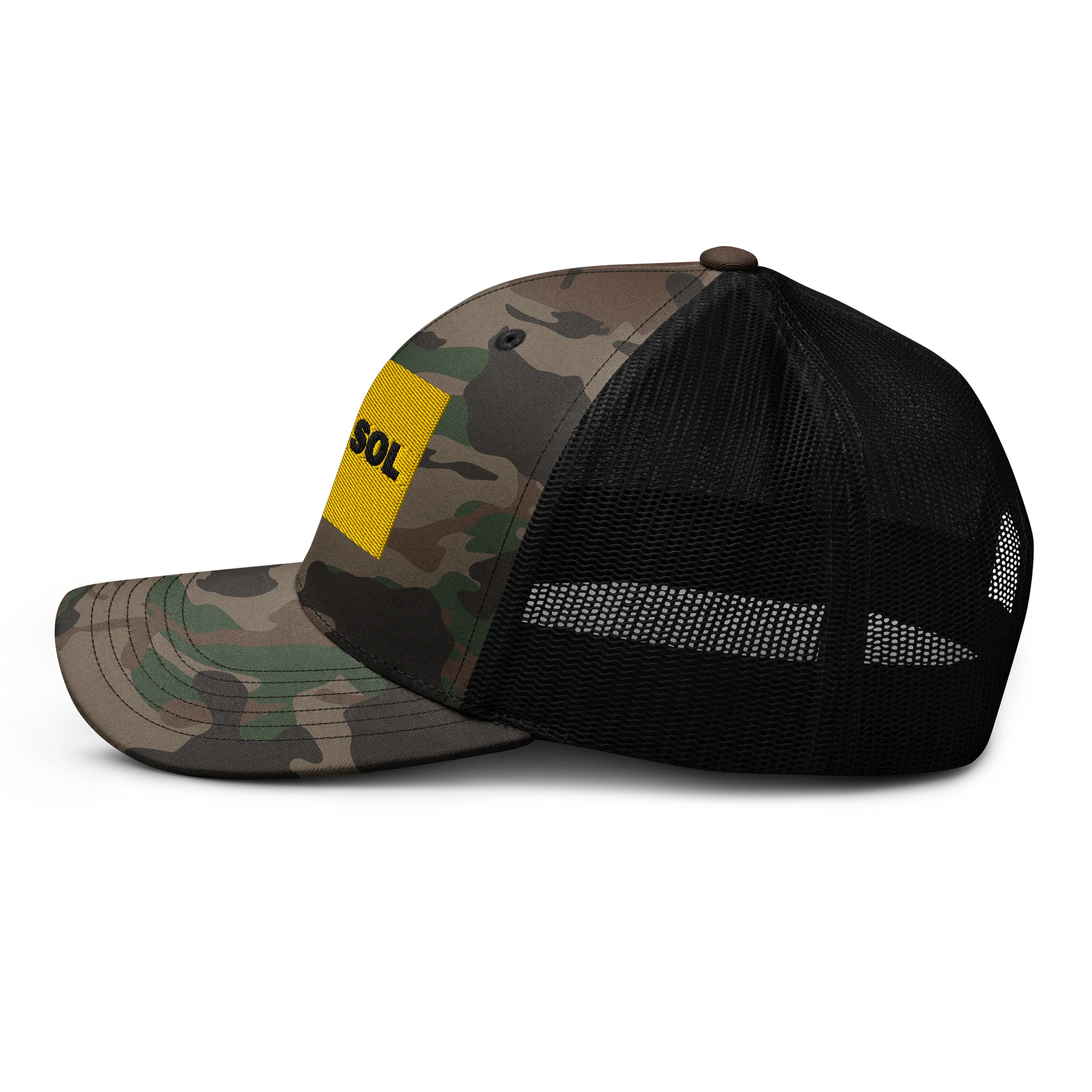 UNI V SOL Classic Camo Trucker Hat product image (3)