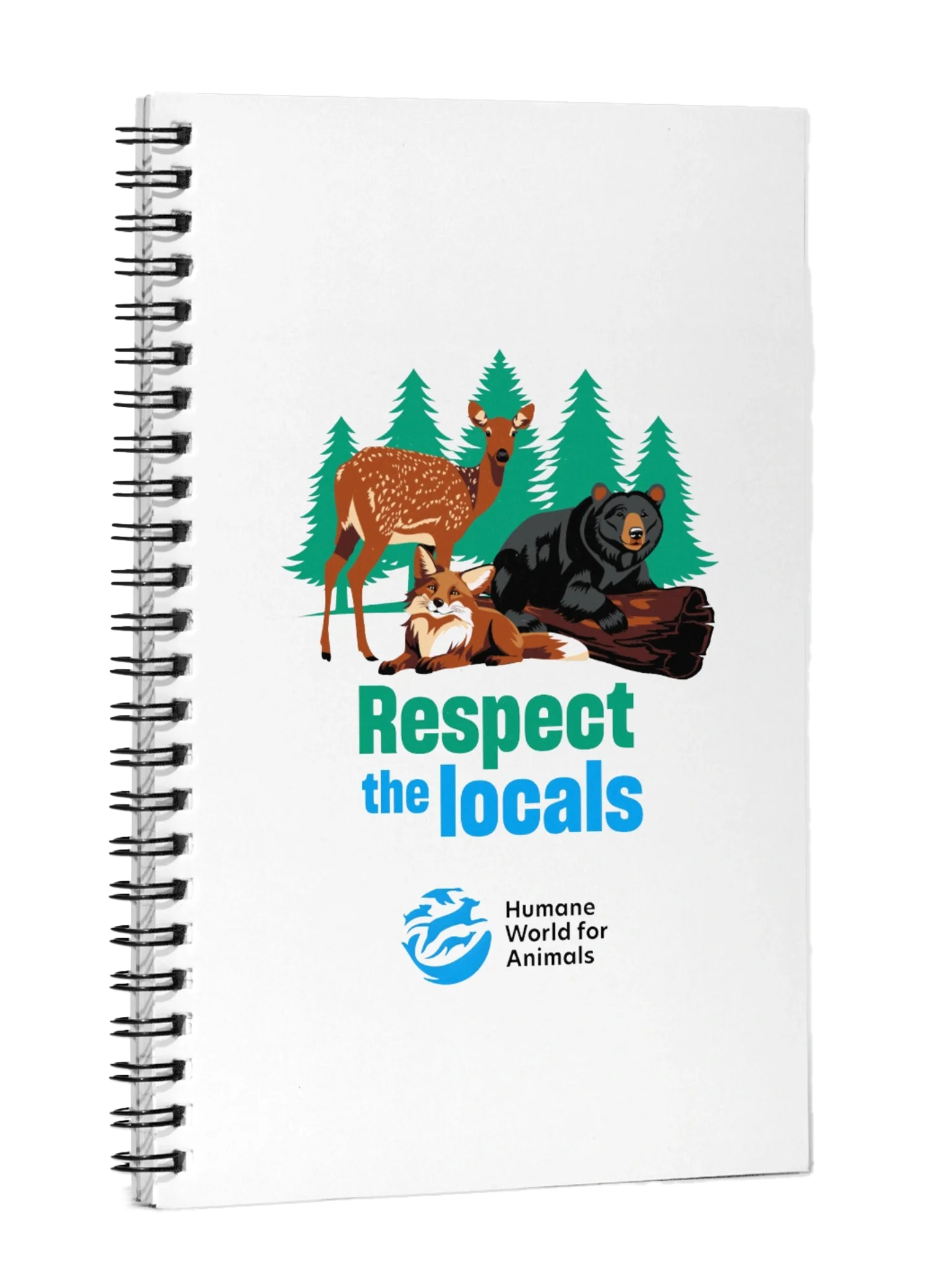 Respect the locals - Notebook product image (1)