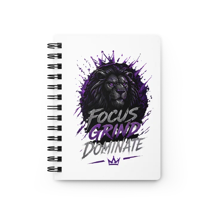Focus Grind Lion Spiral Journal product image (1)