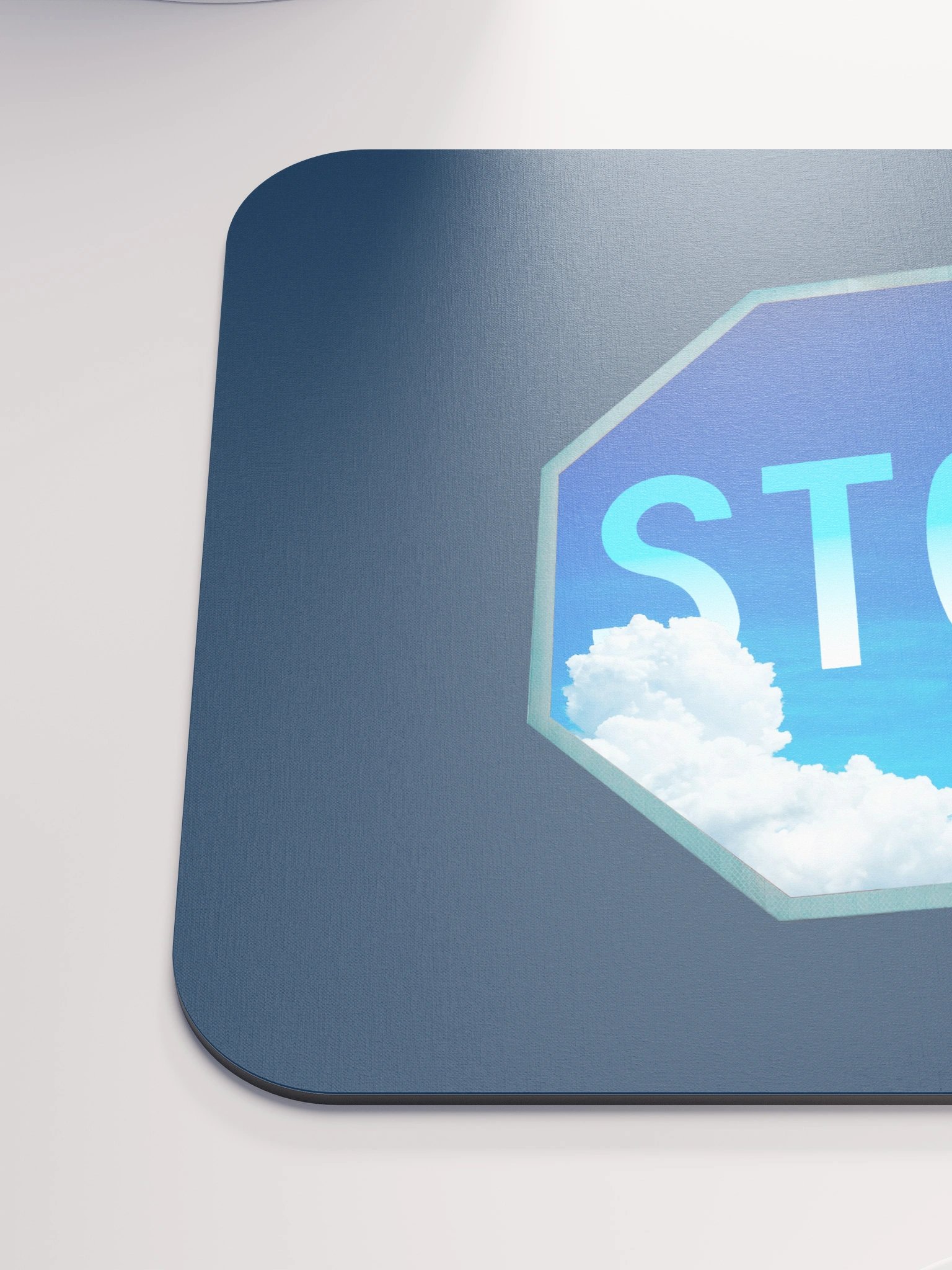 Stop Sign Clouds (Mouse Pad) product image (6)