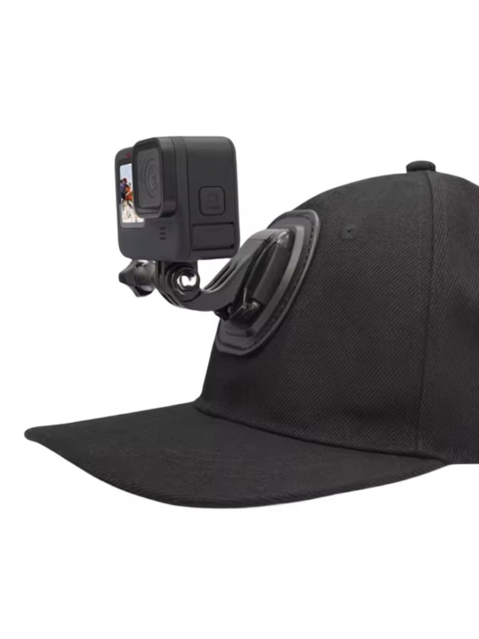 Adjustable Canvas Sun Hat Cap with Mount for GoPro Hero 12 11 10 9 8 7 6 5 4 3 Insta360 X3 X2 Eken SJCAM DJI OSMO Sport Action Camera product image (1)