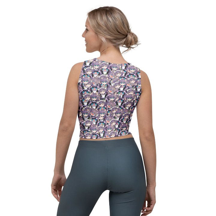 ZaynaKitty Sticker Vomit 3 Crop Top product image (2)