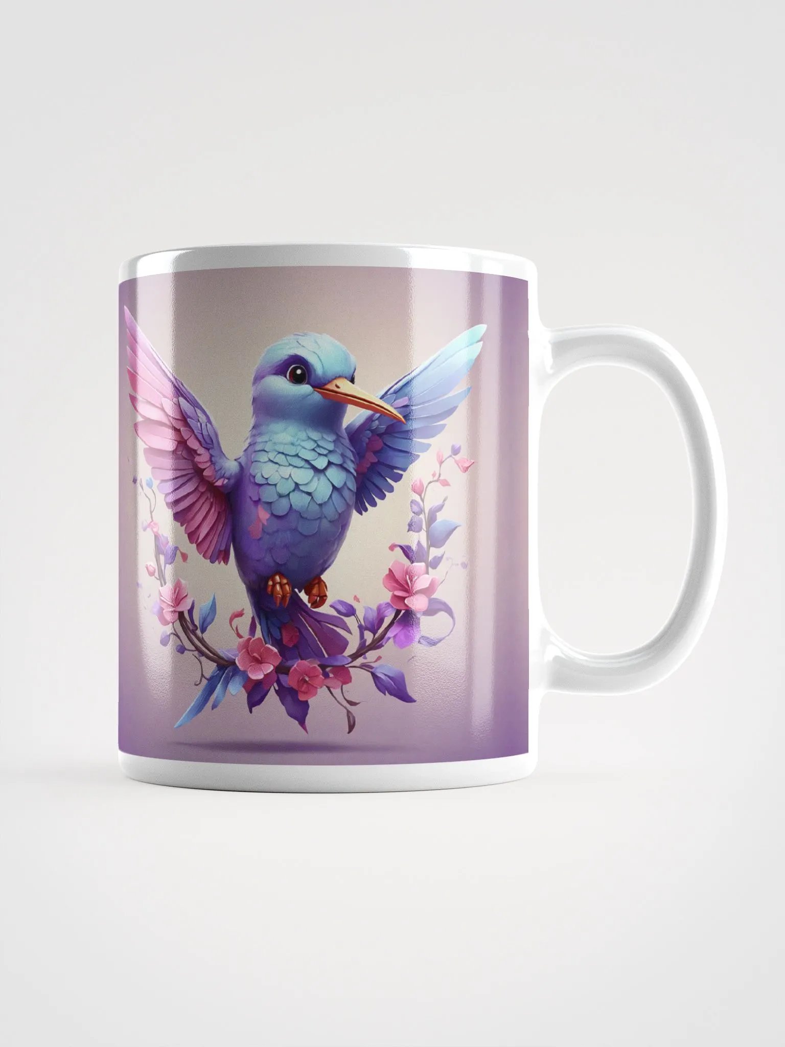 Flying bird glossy mug product image (2)