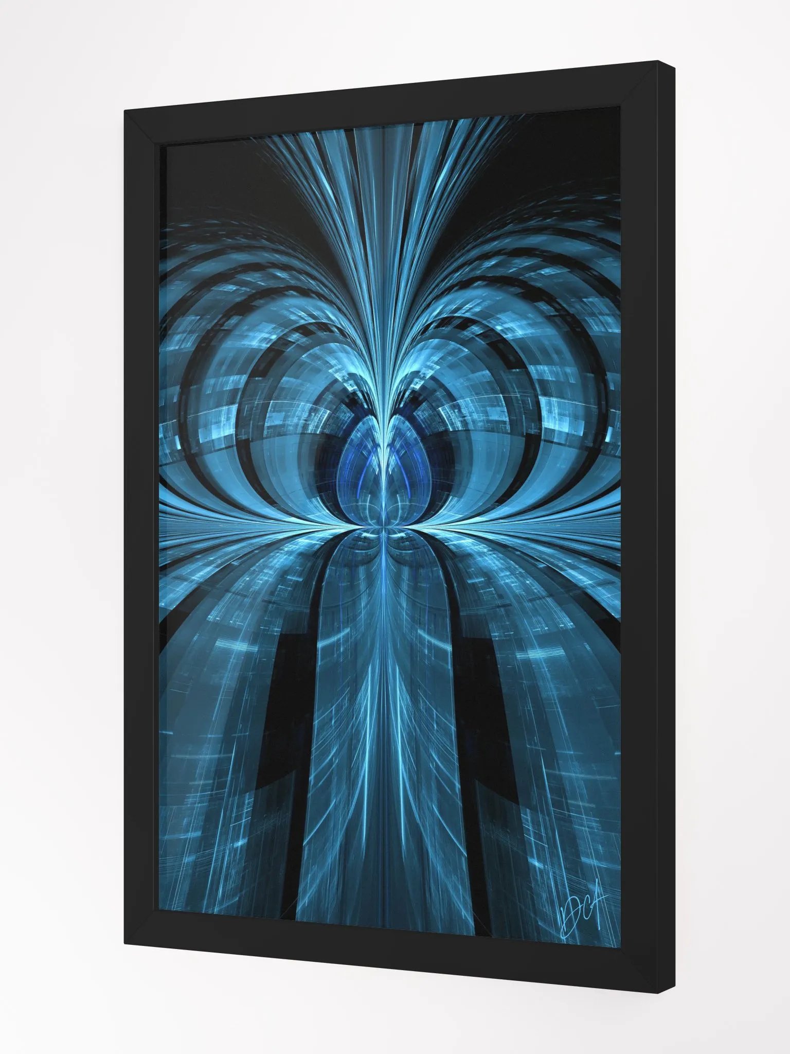 Watery Echoes - Framed Matte Poster product image (2)