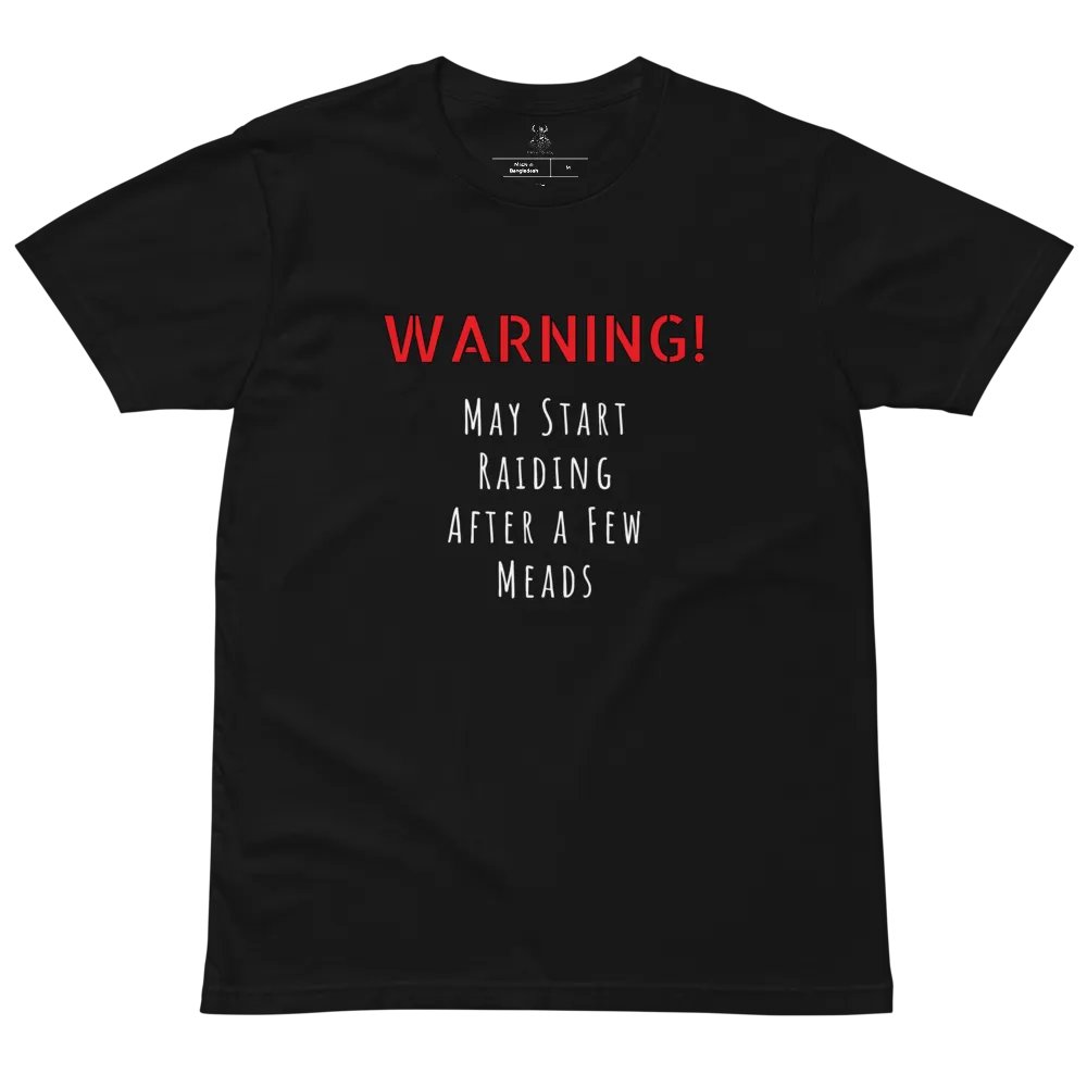 Slogan T-Shirt - Warning product image (2)